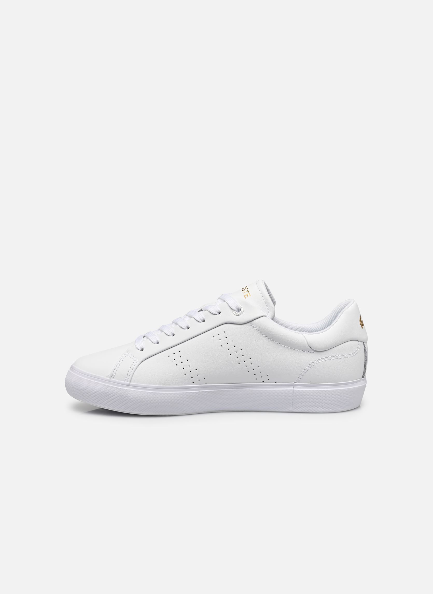 Sneakers Powercourt 2.0 dames wit Lacoste Sneakers Powercourt 2.0 dames wit WHT/GLD