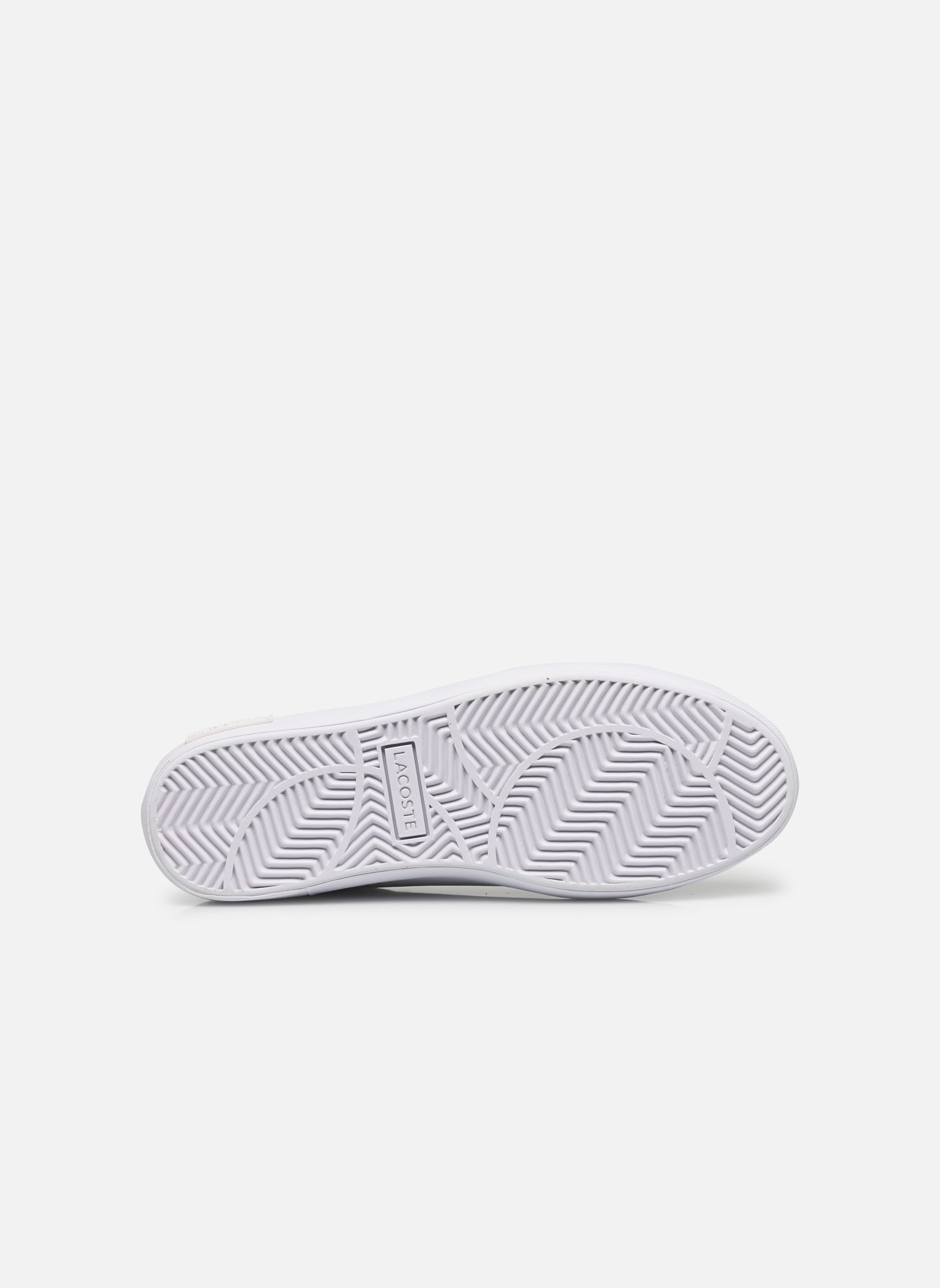 Sneakers Powercourt 2.0 dames wit Lacoste Sneakers Powercourt 2.0 dames wit WHT/GLD