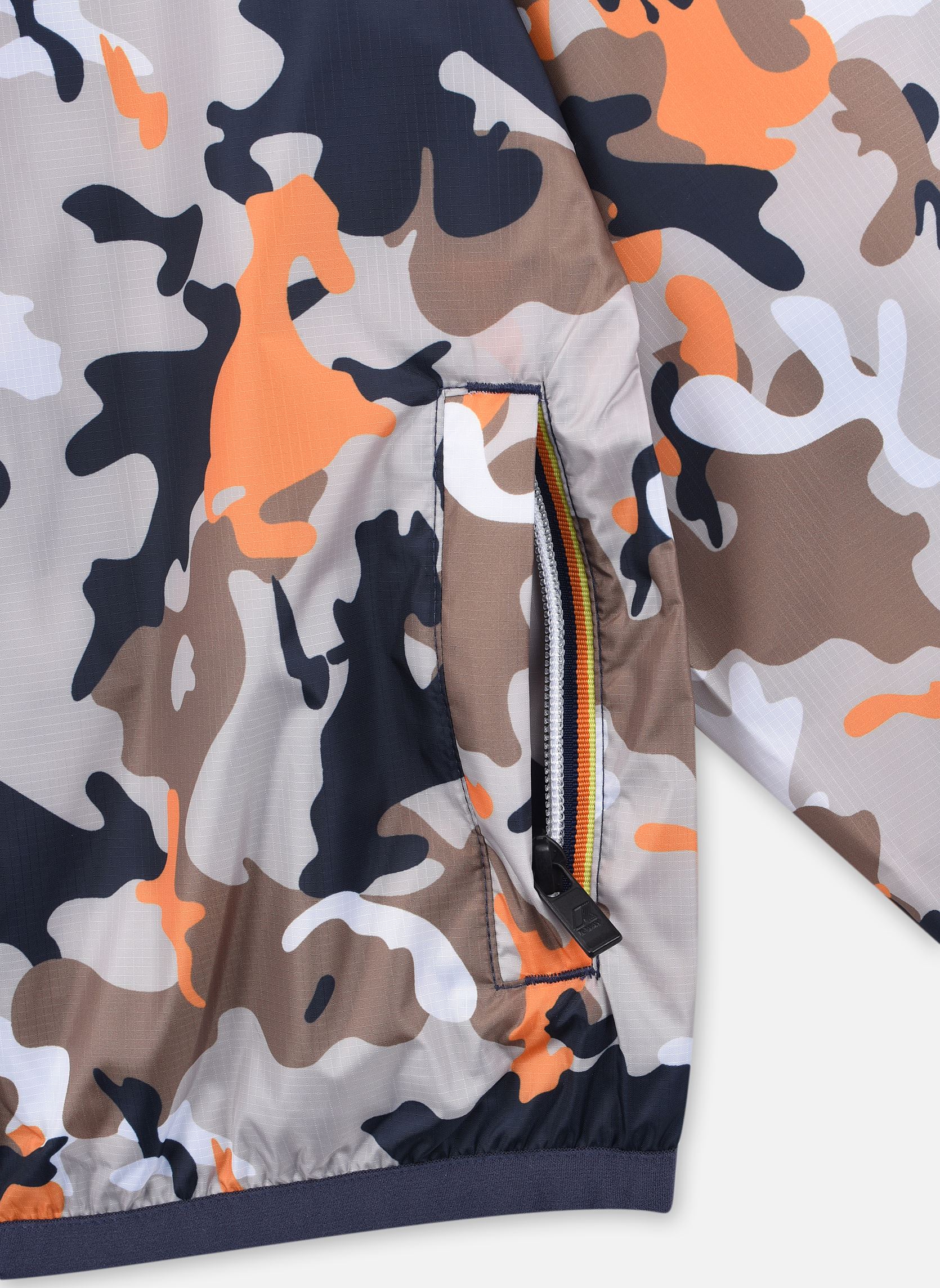 Vestes imperméables et coupe-vents Le Vrai 3.0 Claude Graphic K multicolore K-Way Vestes imperméables et coupe-vents Le Vrai 3.0 Claude Graphic K multicolore CAMO CORDA - ORANGE BL