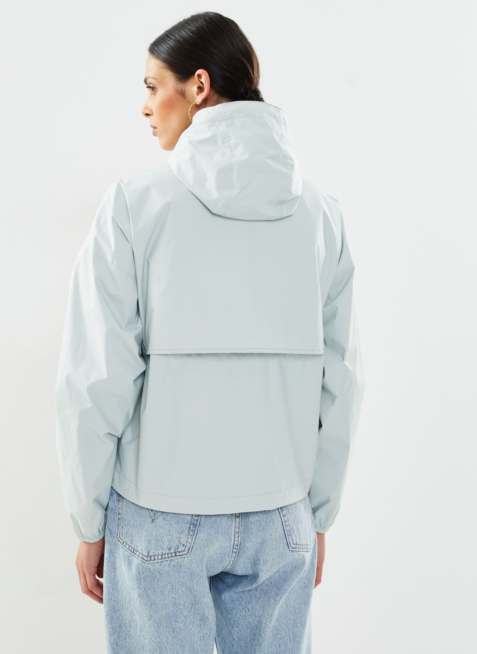 Chaquetas impermeables Laurette Eco Plus Double Woman mujer gris K-Way Chaquetas impermeables Laurette Eco Plus Double Woman mujer gris GREY S - GREEN P