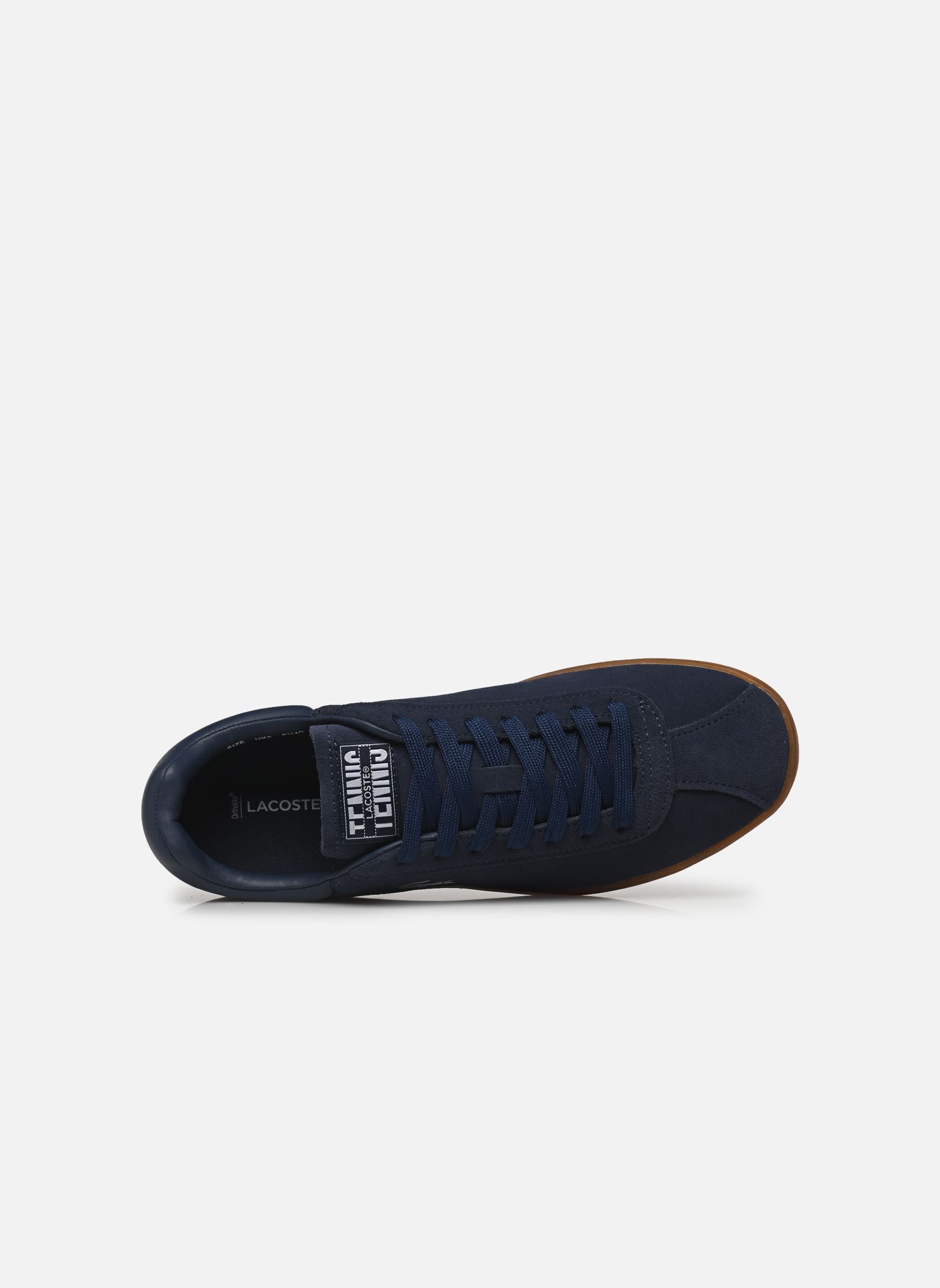 Niedrige Sneaker Baseshot M herren blau Lacoste Niedrige Sneaker Baseshot M herren blau Nvy/Gum
