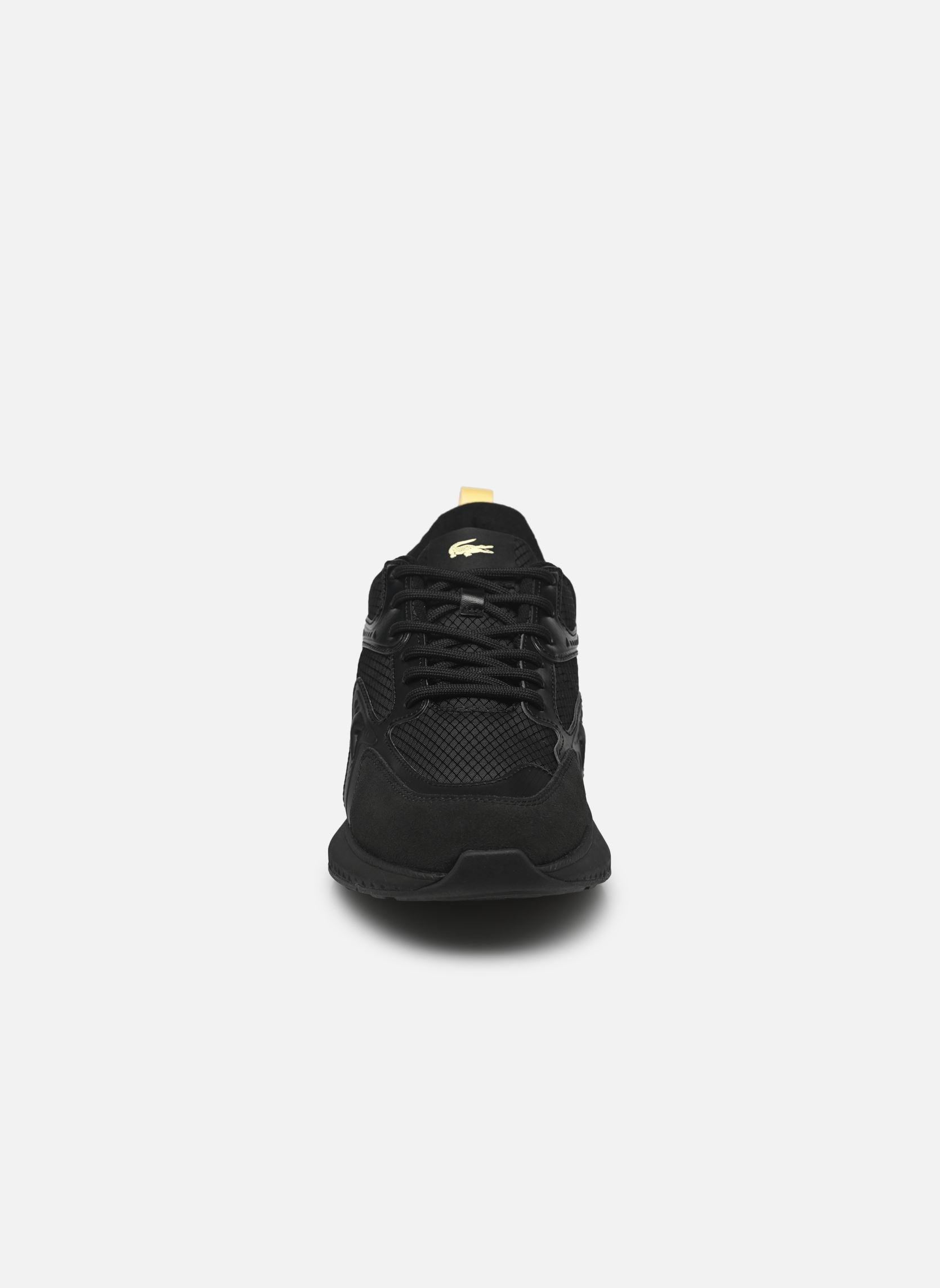Hardloopschoenen L003 Evo M heren zwart Lacoste Hardloopschoenen L003 Evo M heren zwart BLK/LT YLW