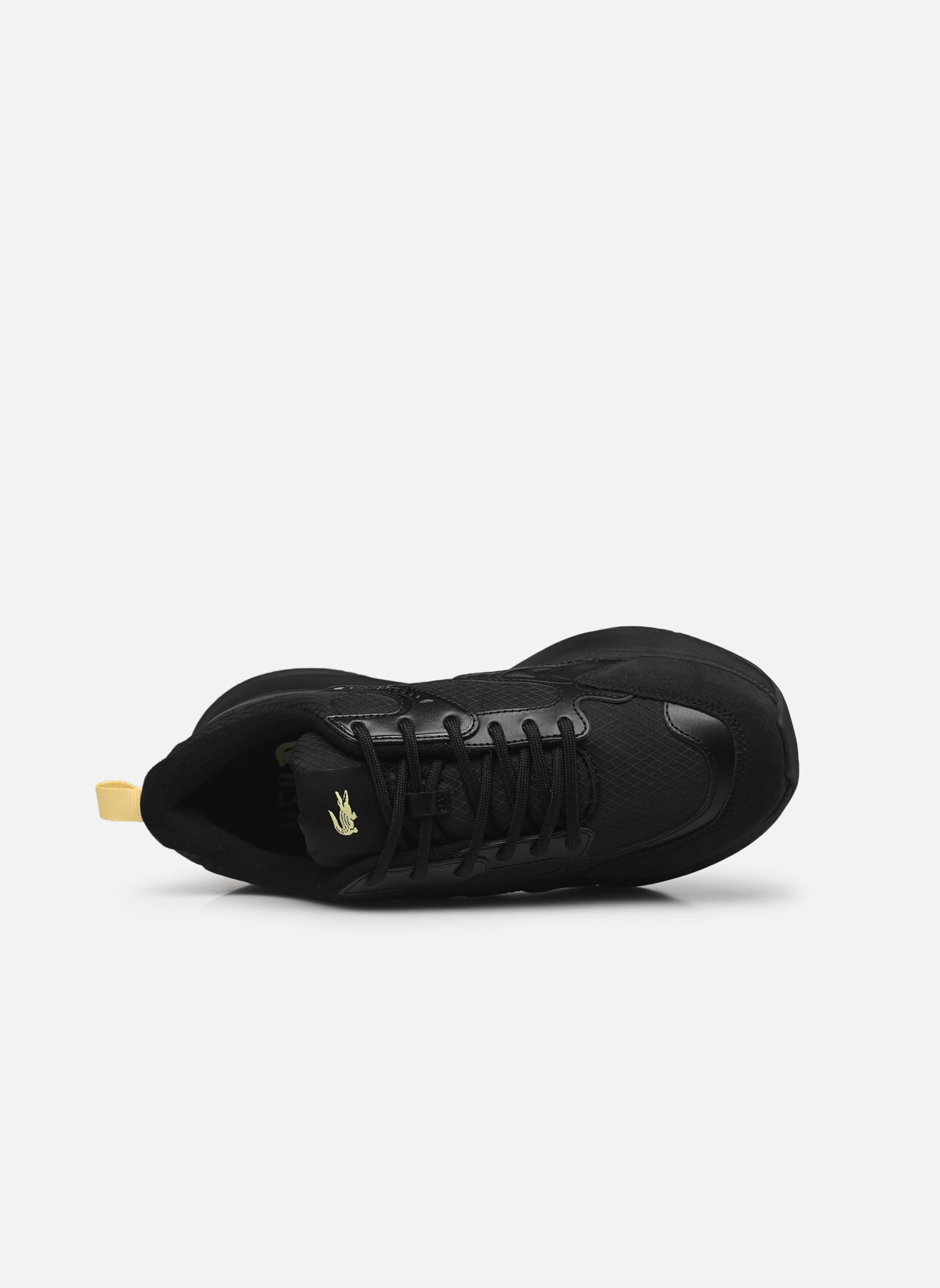 Hardloopschoenen L003 Evo M heren zwart Lacoste Hardloopschoenen L003 Evo M heren zwart BLK/LT YLW