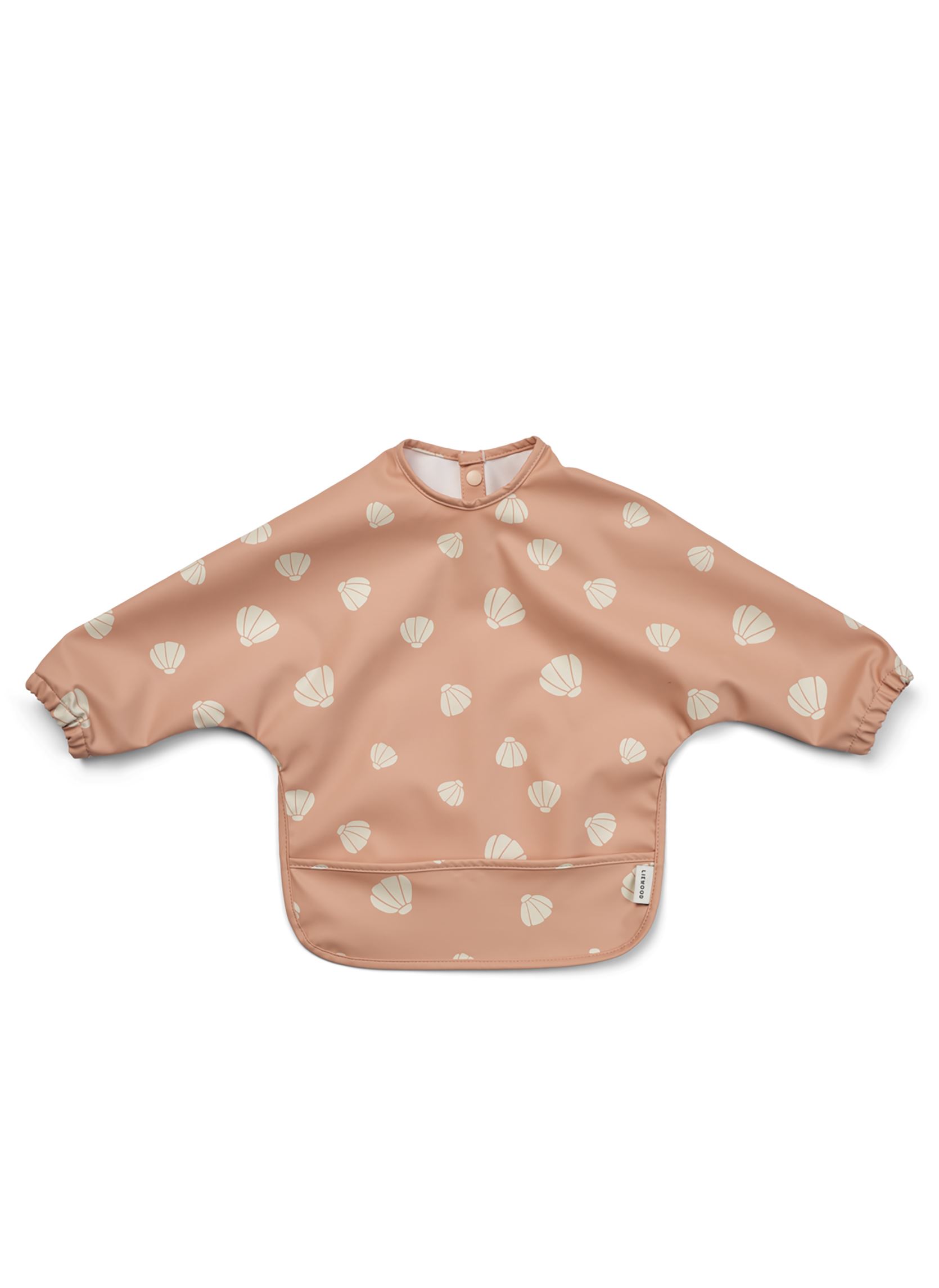 Sonstige Accessoires Merle Printed Cape Bib weiß Liewood Sonstige Accessoires Merle Printed Cape Bib weiß Shell / Pale tuscany