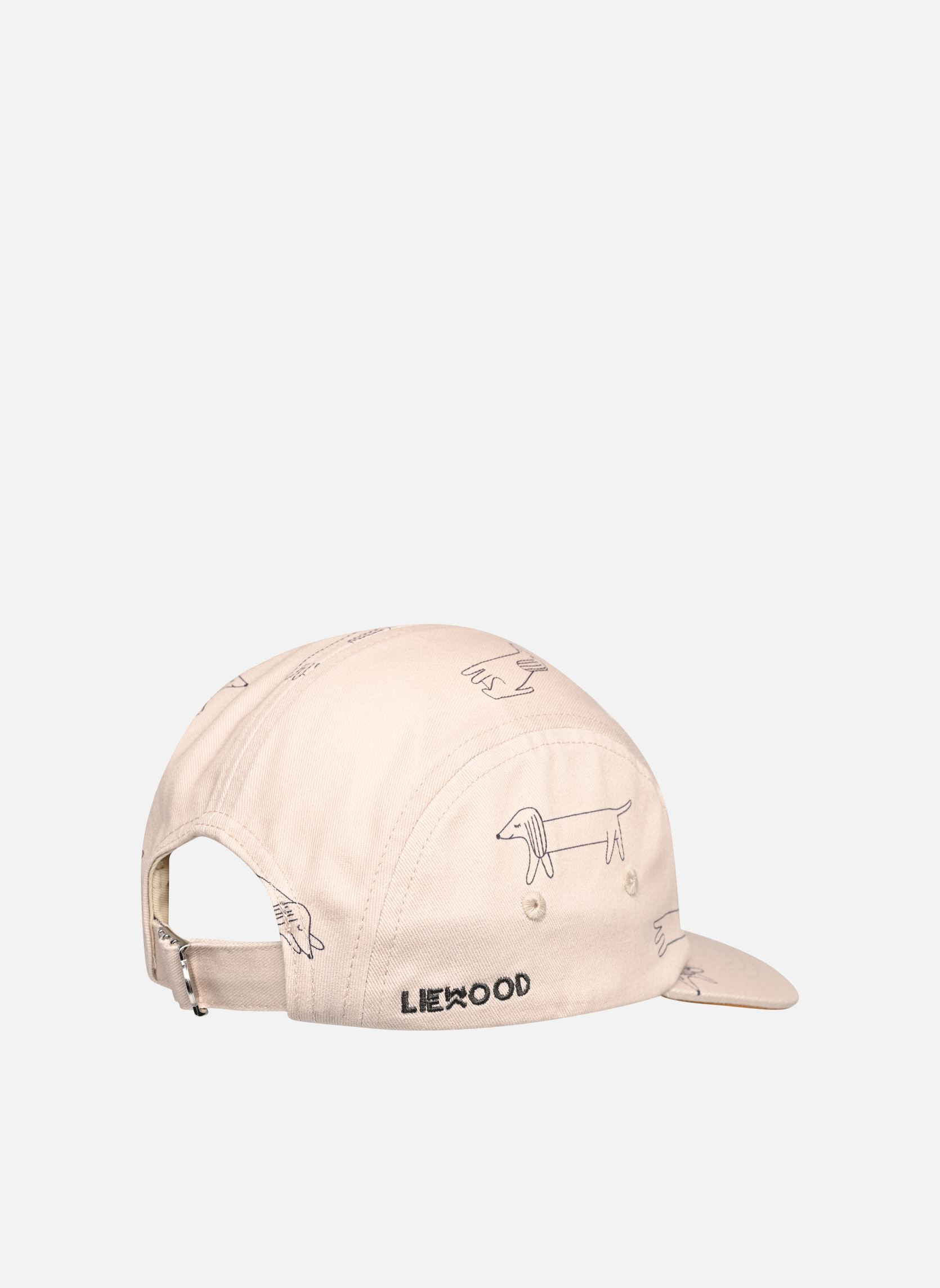 Casquettes Rory Printed Cap blanc Liewood Casquettes Rory Printed Cap blanc Dog / Sandy