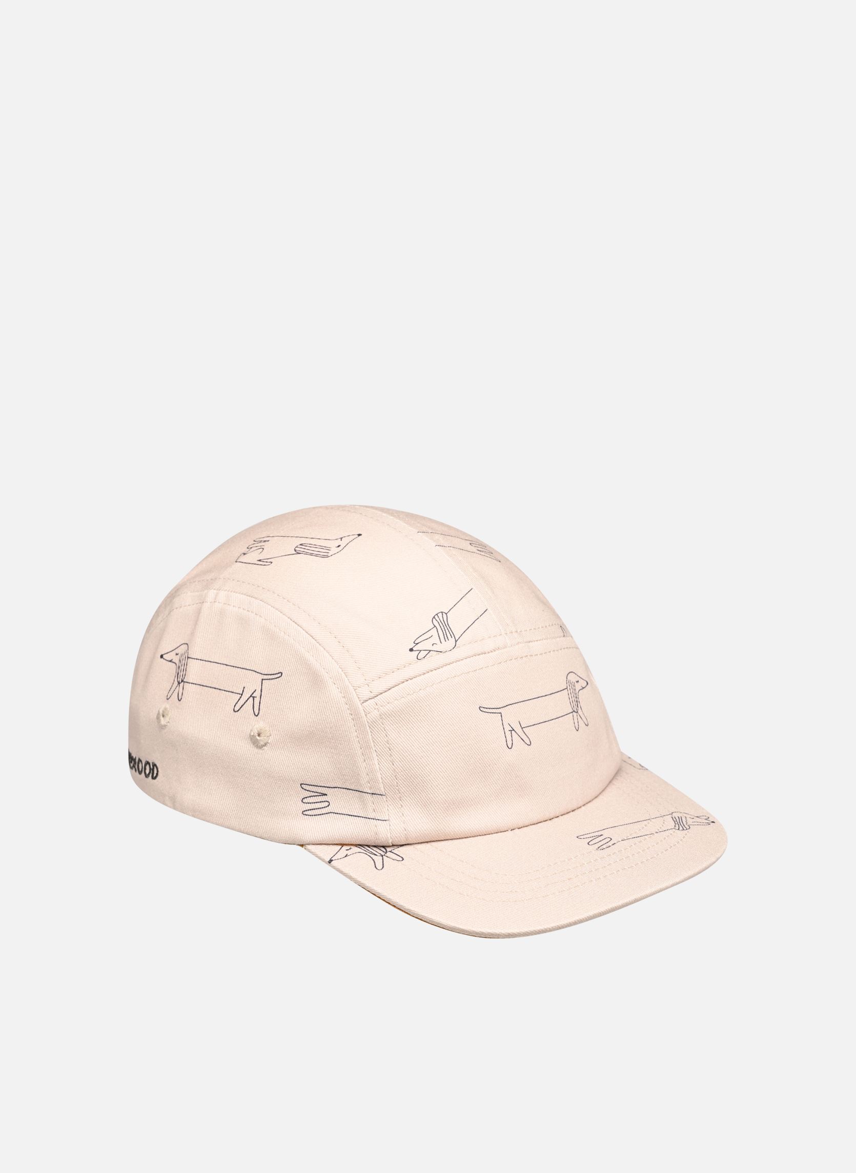 Casquettes Rory Printed Cap blanc Liewood Casquettes Rory Printed Cap blanc Dog / Sandy