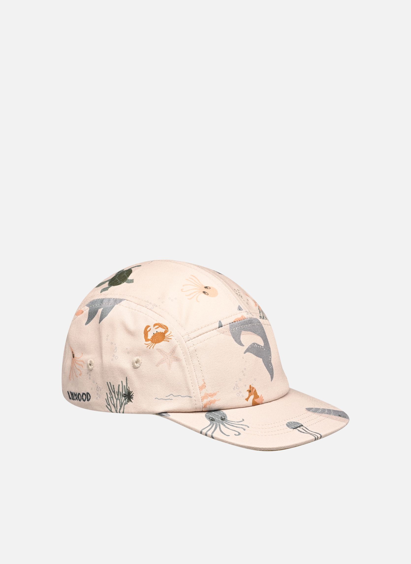 Casquettes Rory Printed Cap blanc Liewood Casquettes Rory Printed Cap blanc Sea creature / Sandy
