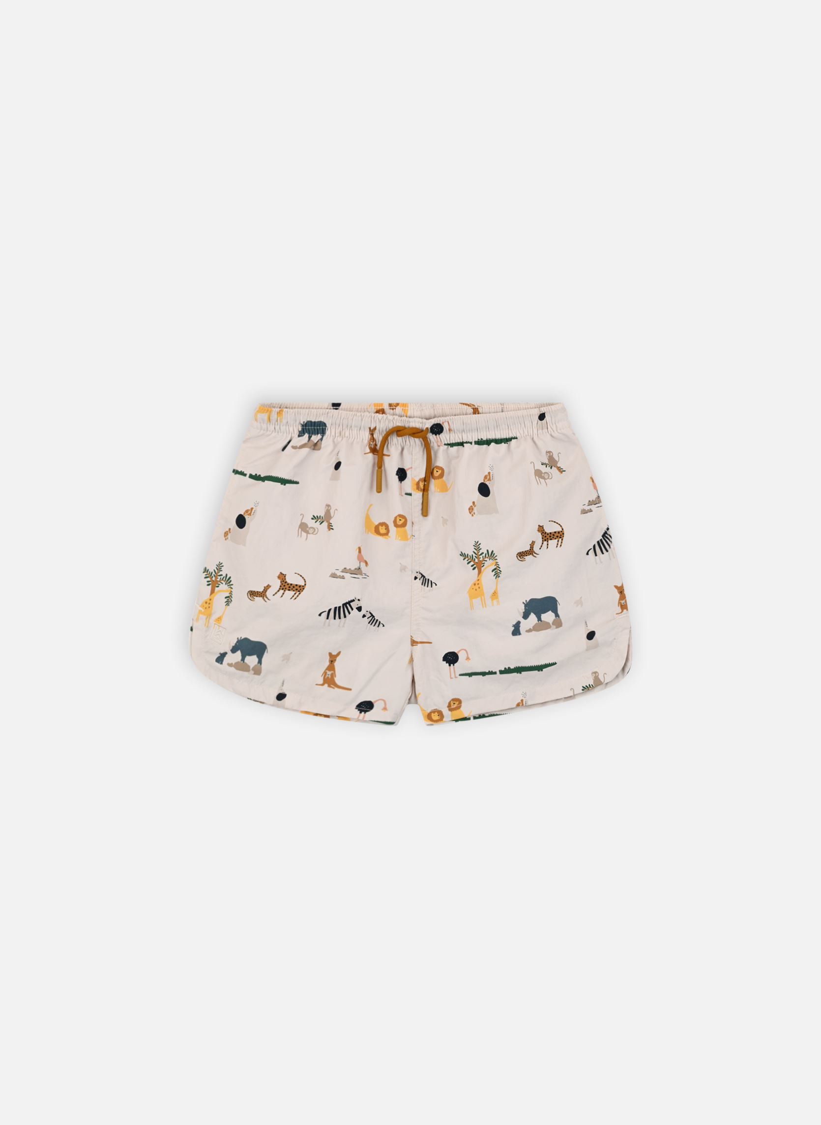 Shorts de bain Aiden Printed Board Shorts garçon blanc Liewood Shorts de bain Aiden Printed Board Shorts garçon blanc All together Sandy