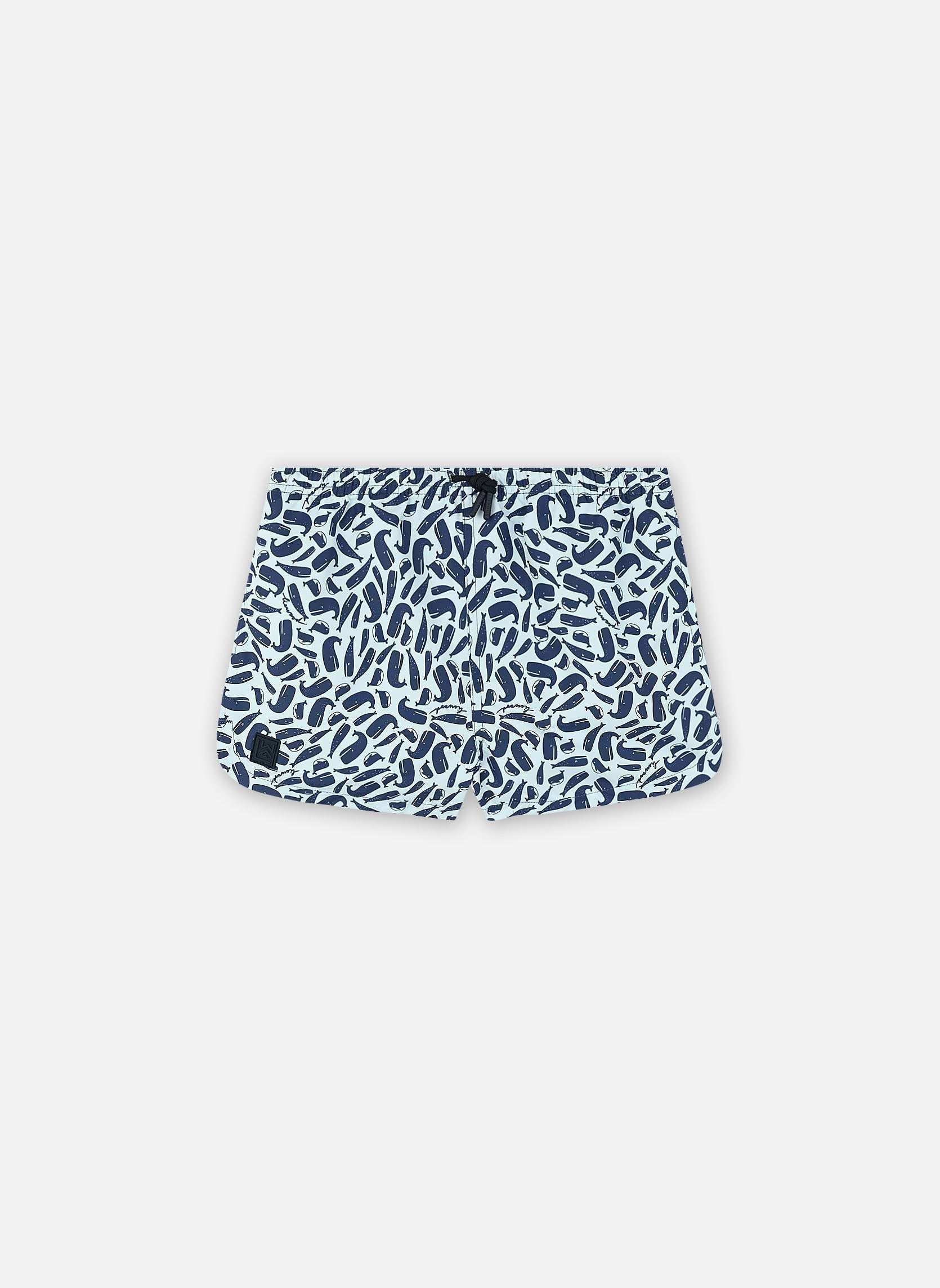 Shorts de bain Aiden Printed Board Shorts garçon bleu Liewood Shorts de bain Aiden Printed Board Shorts garçon bleu Ocean / Pure sky