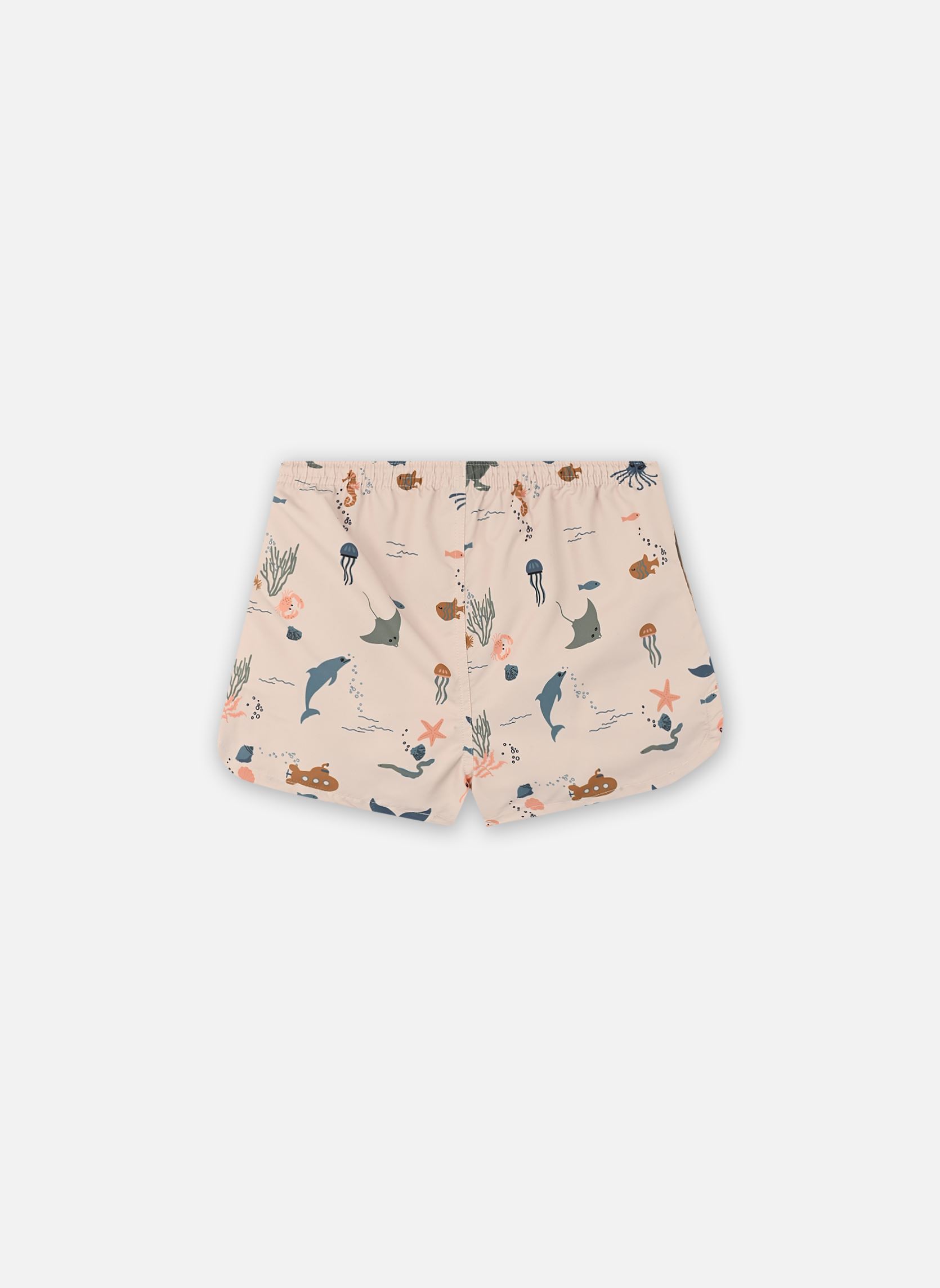 Shorts de bain Aiden Printed Board Shorts garçon blanc Liewood Shorts de bain Aiden Printed Board Shorts garçon blanc Sea creature / Sandy