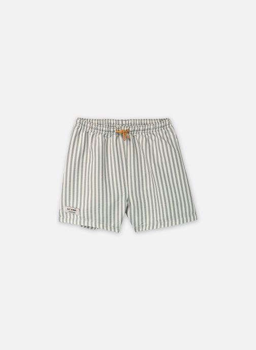 Liewood Shorts de bain Duke Stripe Board Shorts garçon vert