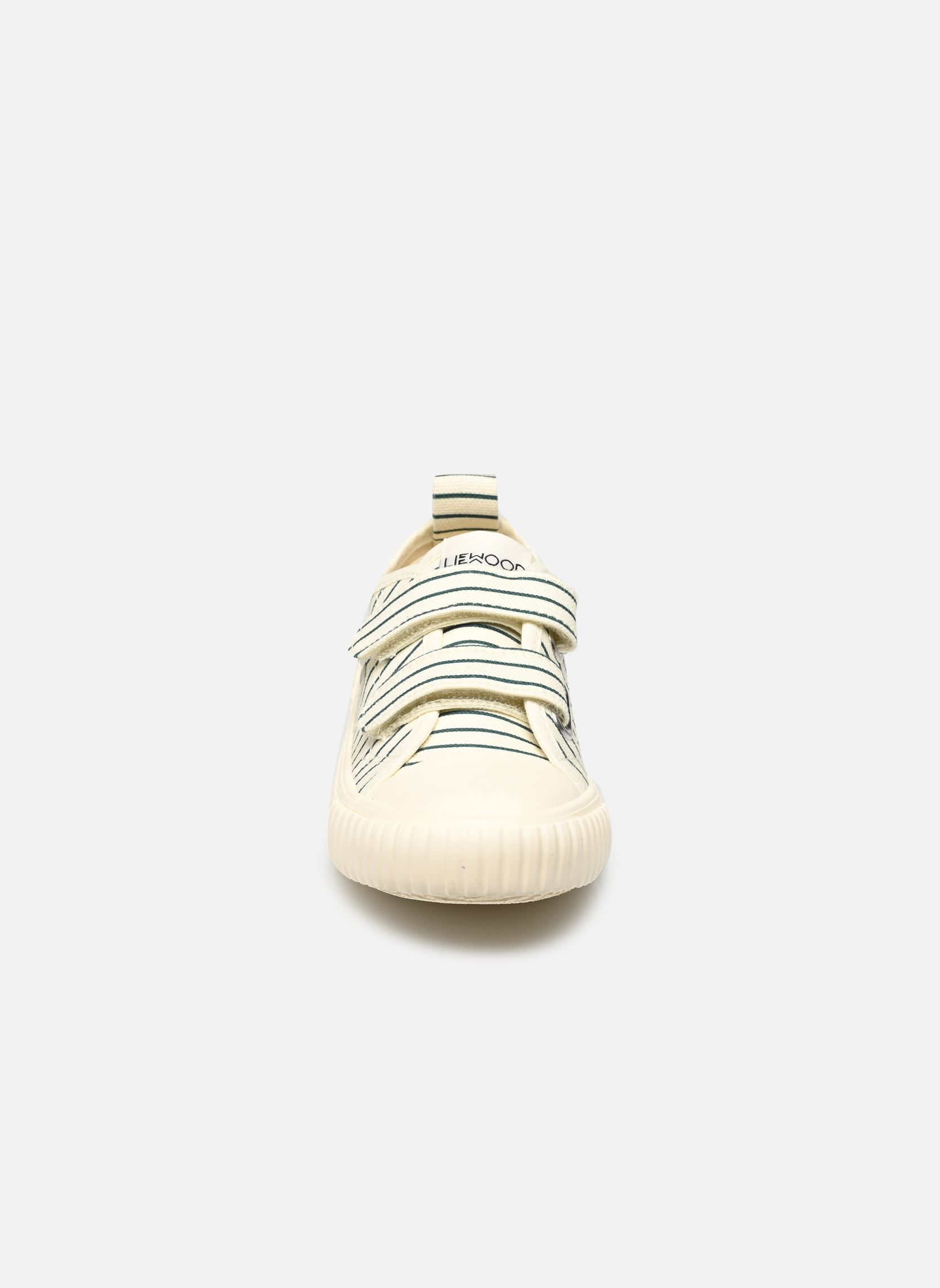 Baskets Kim Sneakers beige Liewood Baskets Kim Sneakers beige Stripe Garden green / Creme de