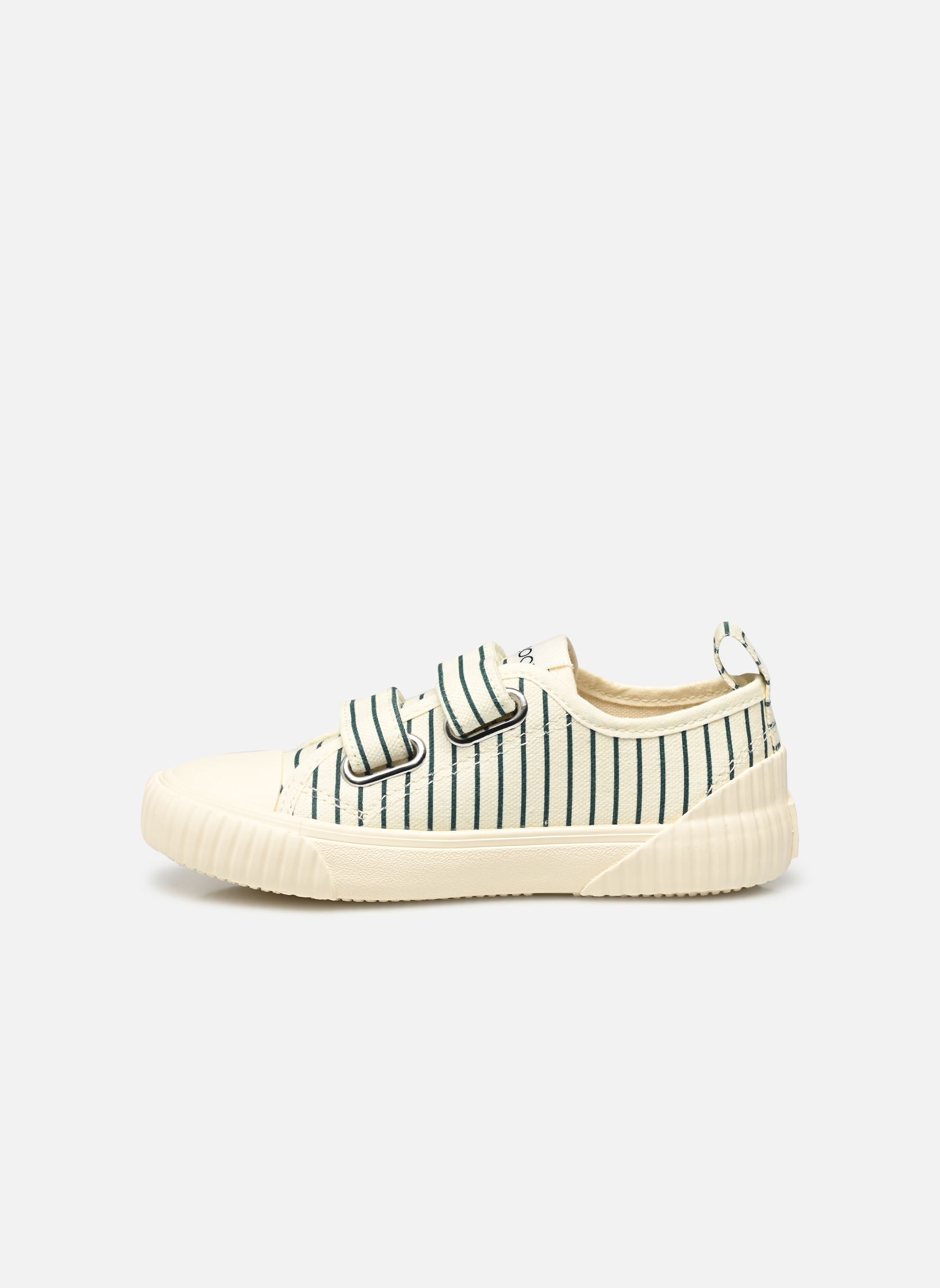 Baskets Kim Sneakers beige Liewood Baskets Kim Sneakers beige Stripe Garden green / Creme de