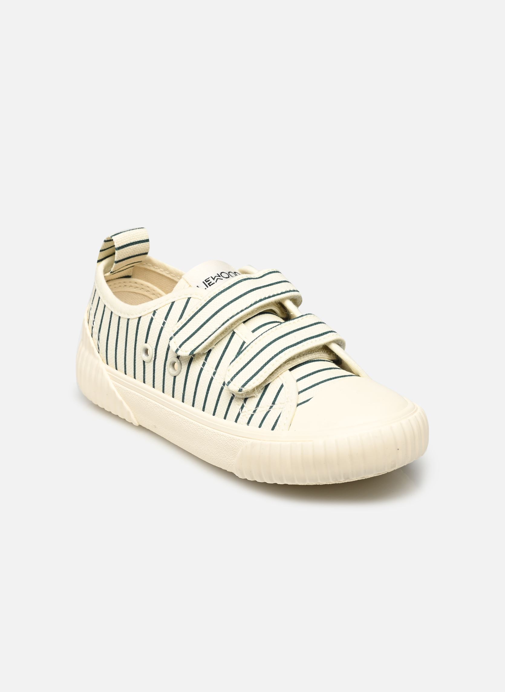 Baskets Kim Sneakers beige Liewood Baskets Kim Sneakers beige Stripe Garden green / Creme de