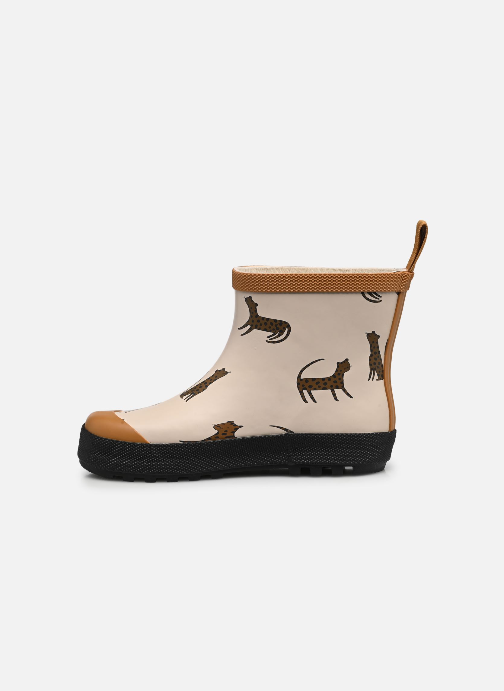 Bottes Tekla Printed Rainboot blanc Liewood Bottes Tekla Printed Rainboot blanc Leopard / Sandy