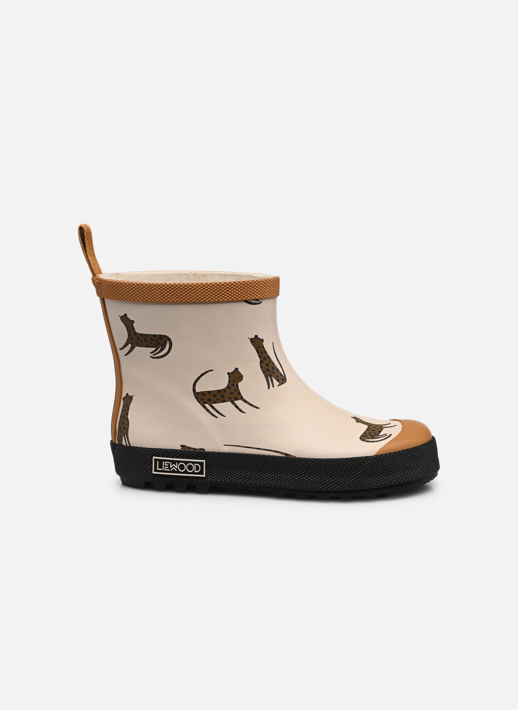 Bottes Tekla Printed Rainboot blanc Liewood Bottes Tekla Printed Rainboot blanc Leopard / Sandy