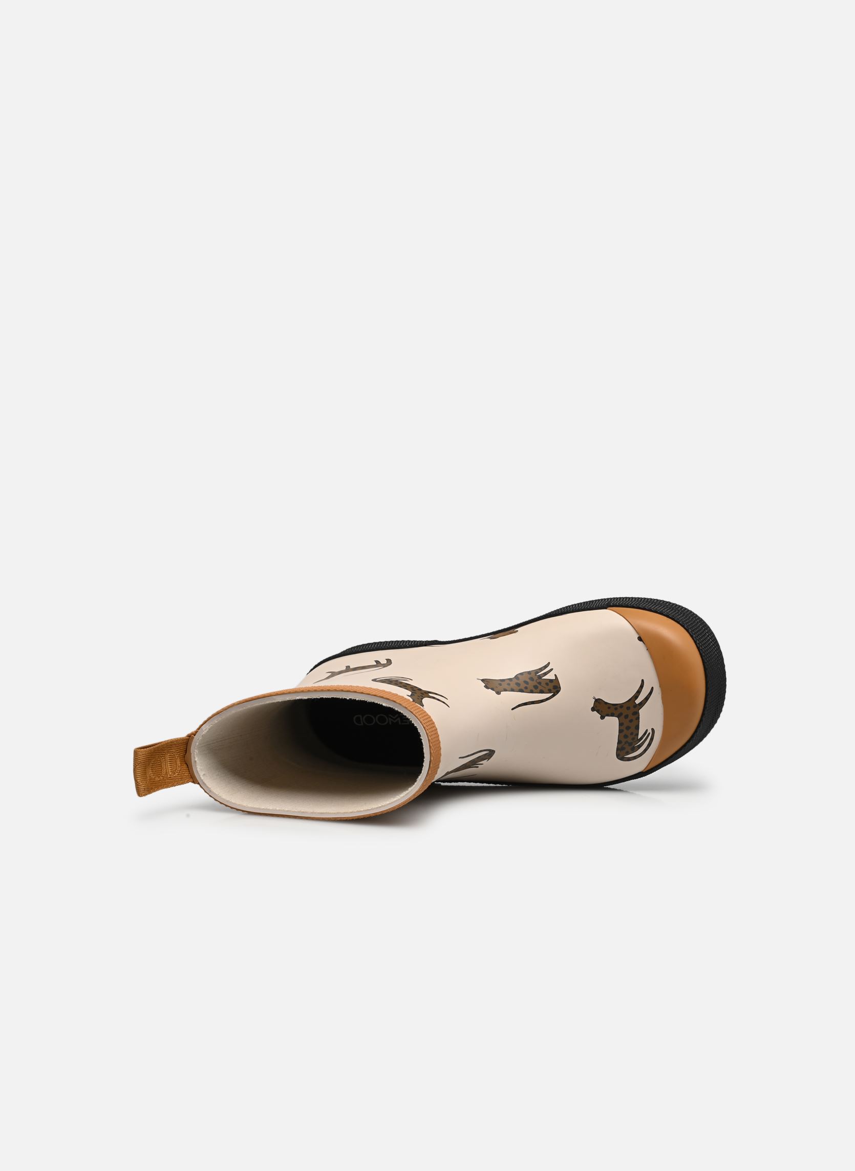 Bottes Tekla Printed Rainboot blanc Liewood Bottes Tekla Printed Rainboot blanc Leopard / Sandy
