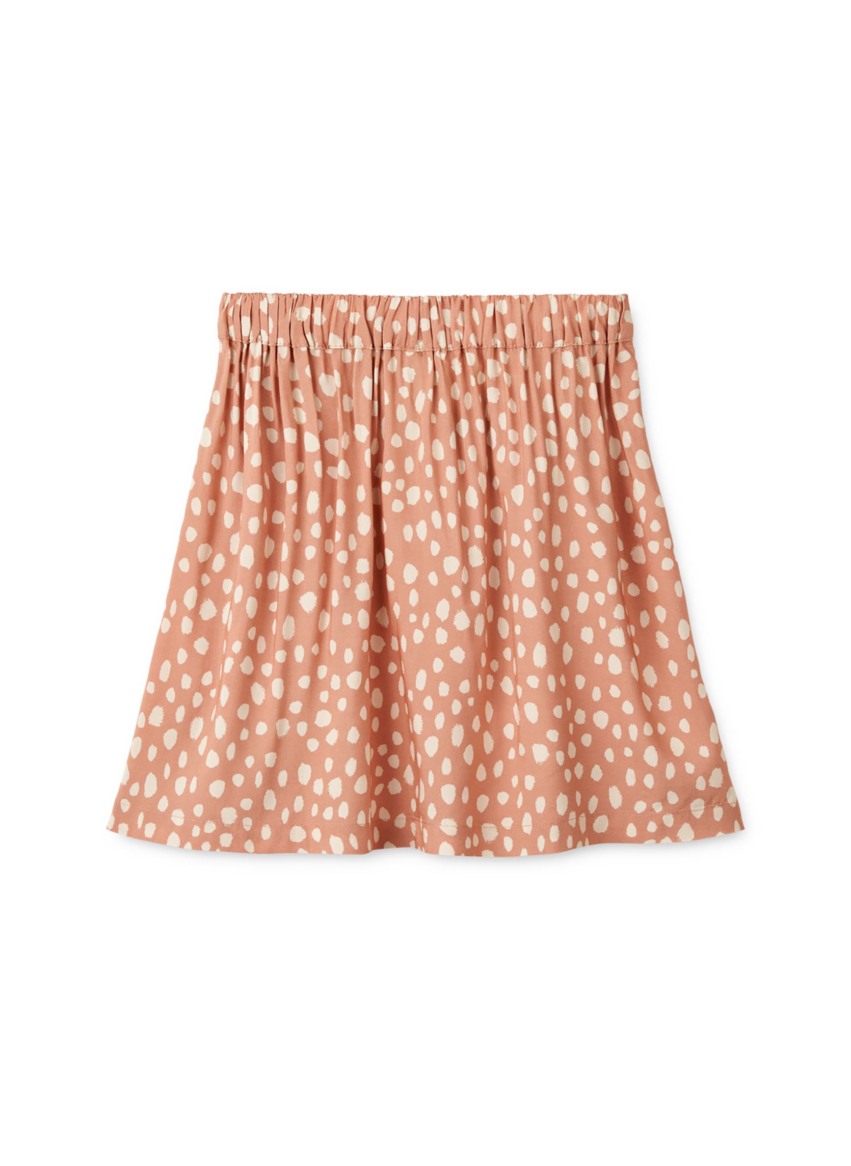 Röcke Rosita Printed Long Skirt mädchen rosa Liewood Röcke Rosita Printed Long Skirt mädchen rosa Leo spots / Tuscany rose