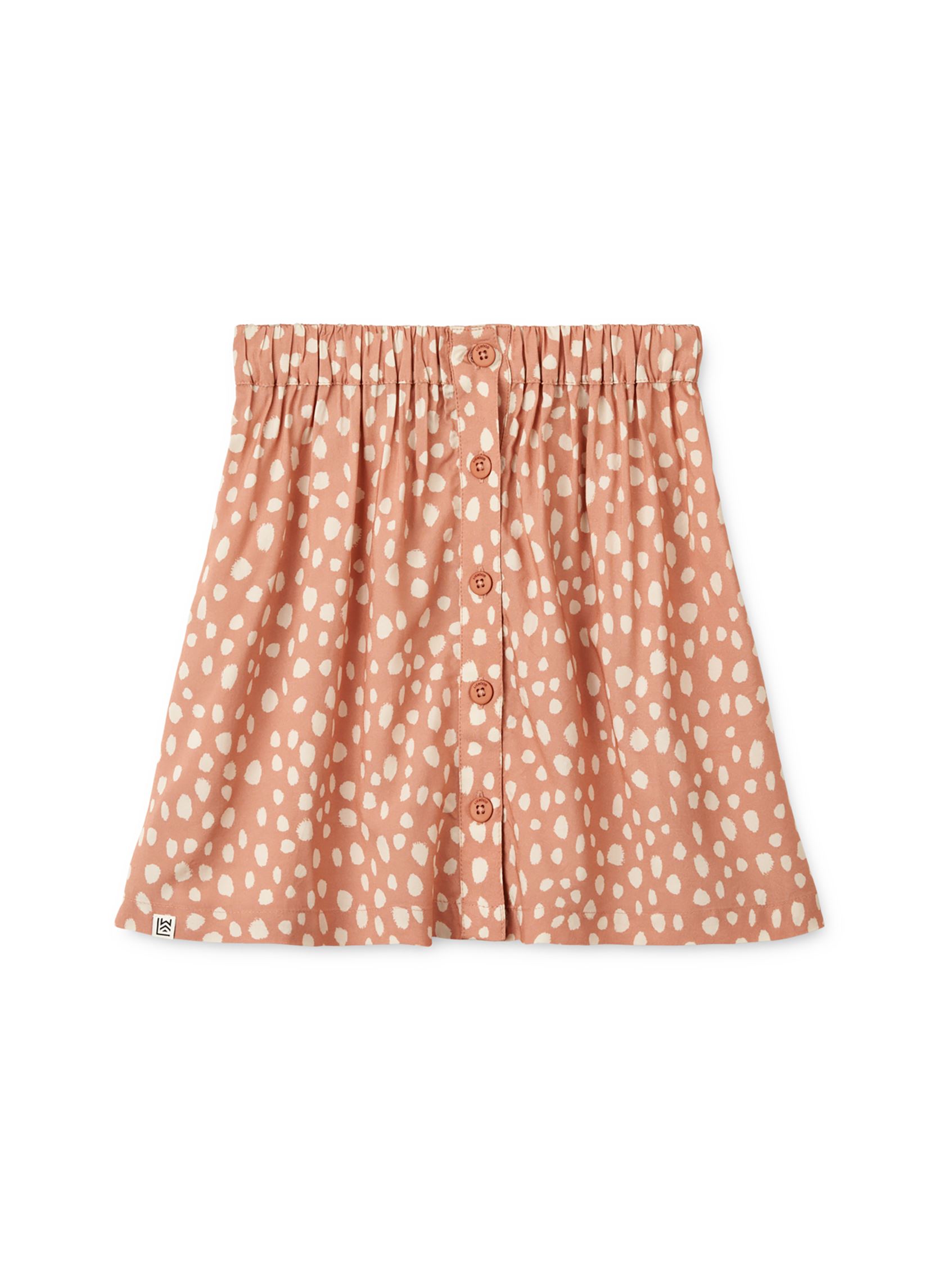 Röcke Rosita Printed Long Skirt mädchen rosa Liewood Röcke Rosita Printed Long Skirt mädchen rosa Leo spots / Tuscany rose