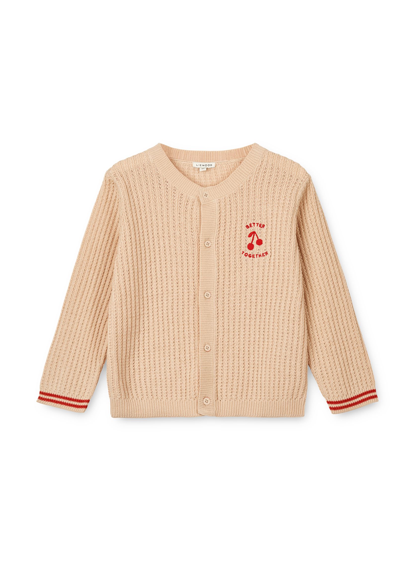 Gilets Siba Knit Cardigan rose Liewood Gilets Siba Knit Cardigan rose APPLE BLOSSOM