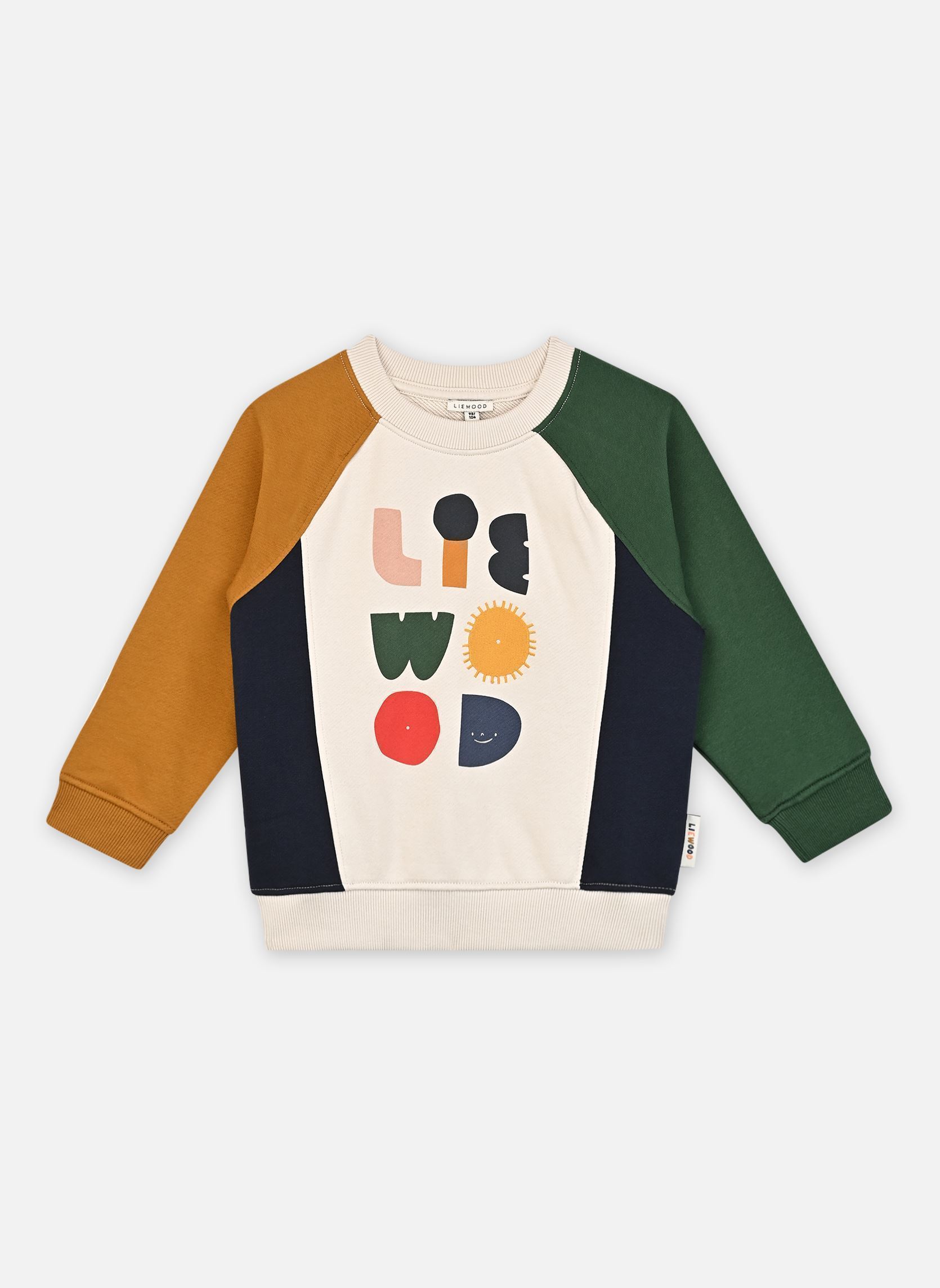 Sweats à capuche Aude Placement Sweatshirt marron Liewood Sweats à capuche Aude Placement Sweatshirt marron LIEWOOD CHARACTERS / GOLDEN CA