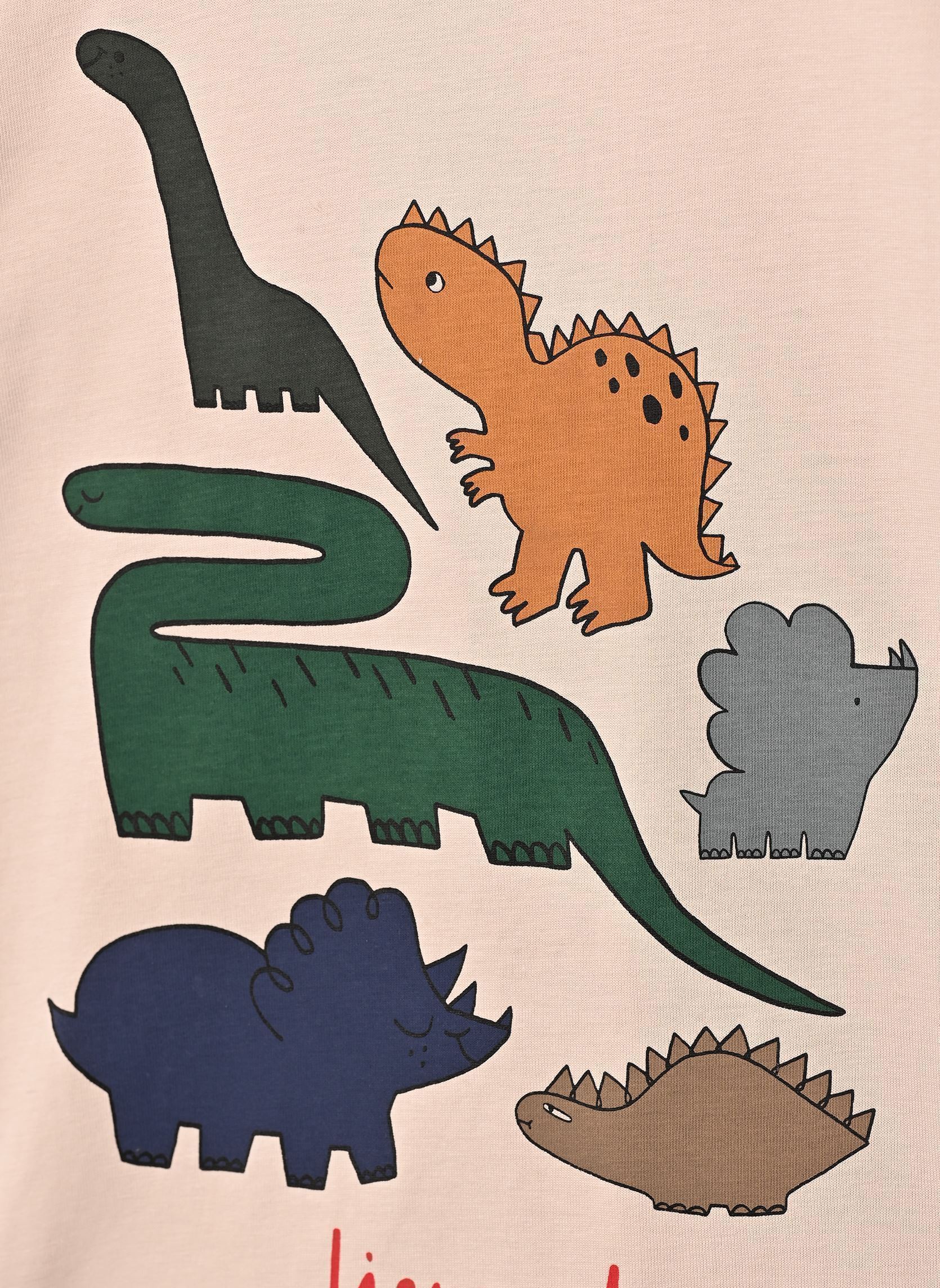 T-shirts met korte mouwen Apia Placement Shortsleeve T-shirt wit Liewood T-shirts met korte mouwen Apia Placement Shortsleeve T-shirt wit Dinosaurs / Sandy