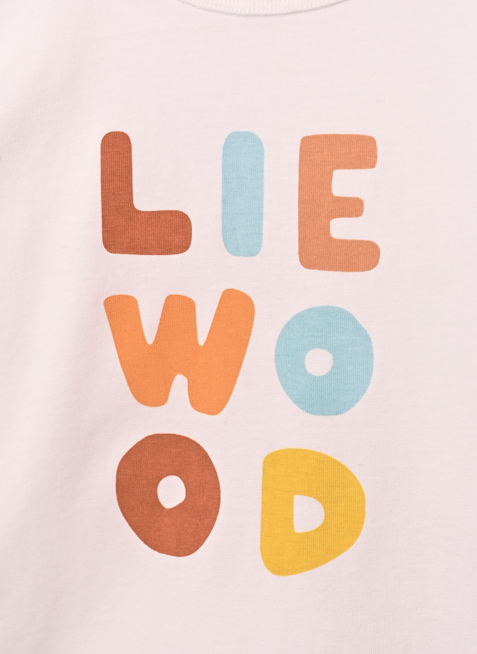 Tee-shirts manches courtes Apia Placement Shortsleeve T-shirt blanc Liewood Tee-shirts manches courtes Apia Placement Shortsleeve T-shirt blanc Liewood Pale tuscany / Crisp w