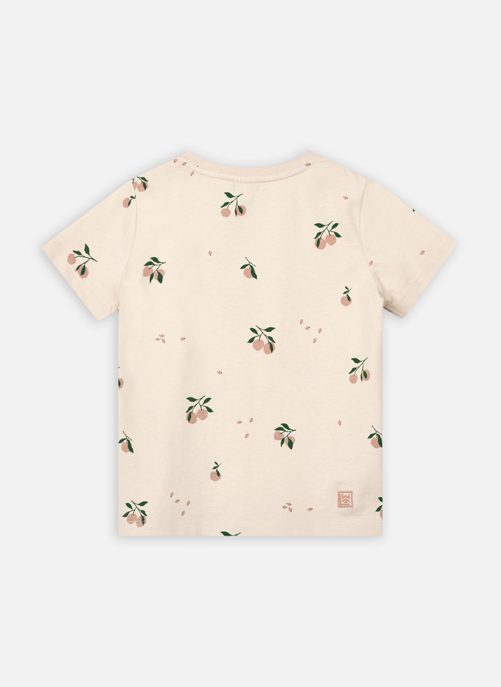 Tee-shirts manches courtes Apia Printed Shortsleeve T-shirt rose Liewood Tee-shirts manches courtes Apia Printed Shortsleeve T-shirt rose PEACH / SEA SHELL