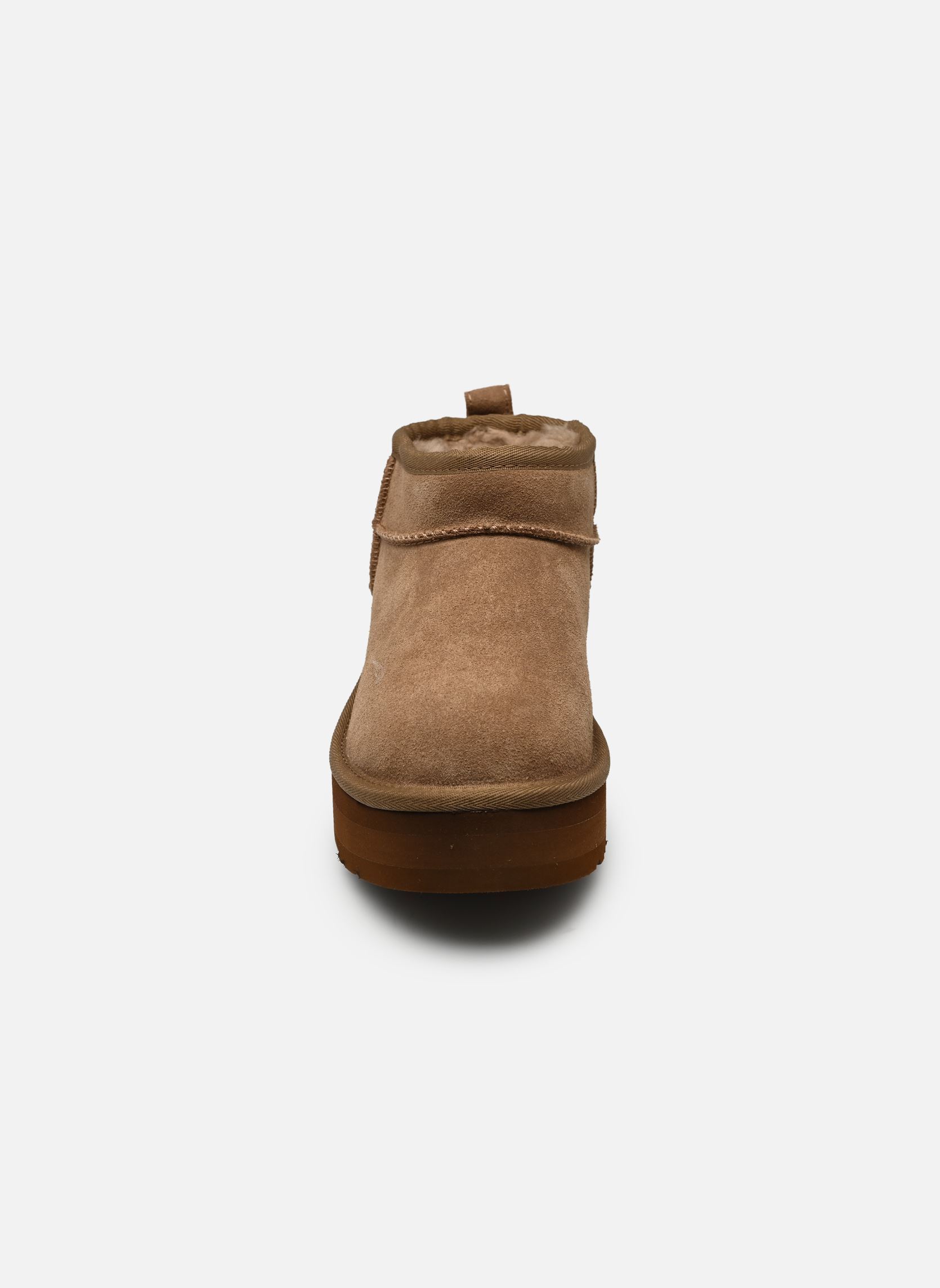 Enkellaarsjes Kids' Classic Ultra Mini Platform meisjes bruin UGG Enkellaarsjes Kids' Classic Ultra Mini Platform meisjes bruin LIGHT BRONZE