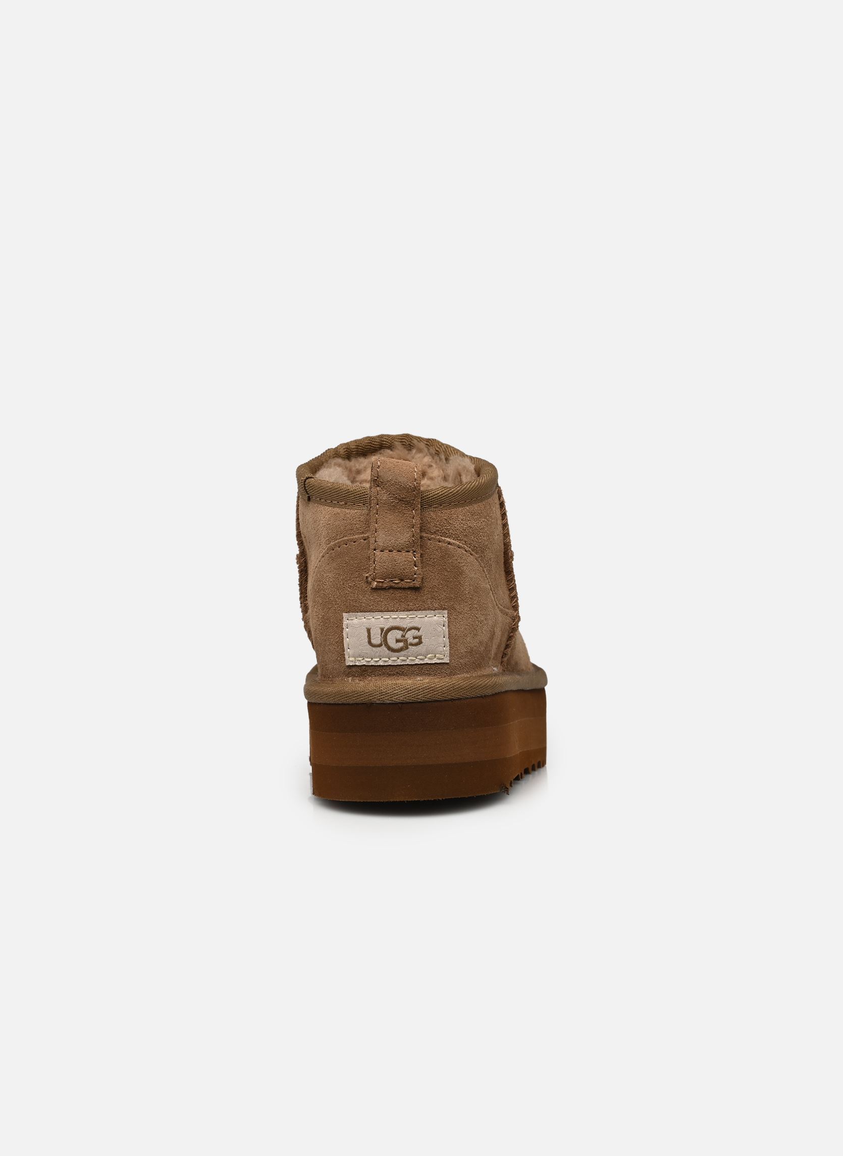 Enkellaarsjes Kids' Classic Ultra Mini Platform meisjes bruin UGG Enkellaarsjes Kids' Classic Ultra Mini Platform meisjes bruin LIGHT BRONZE