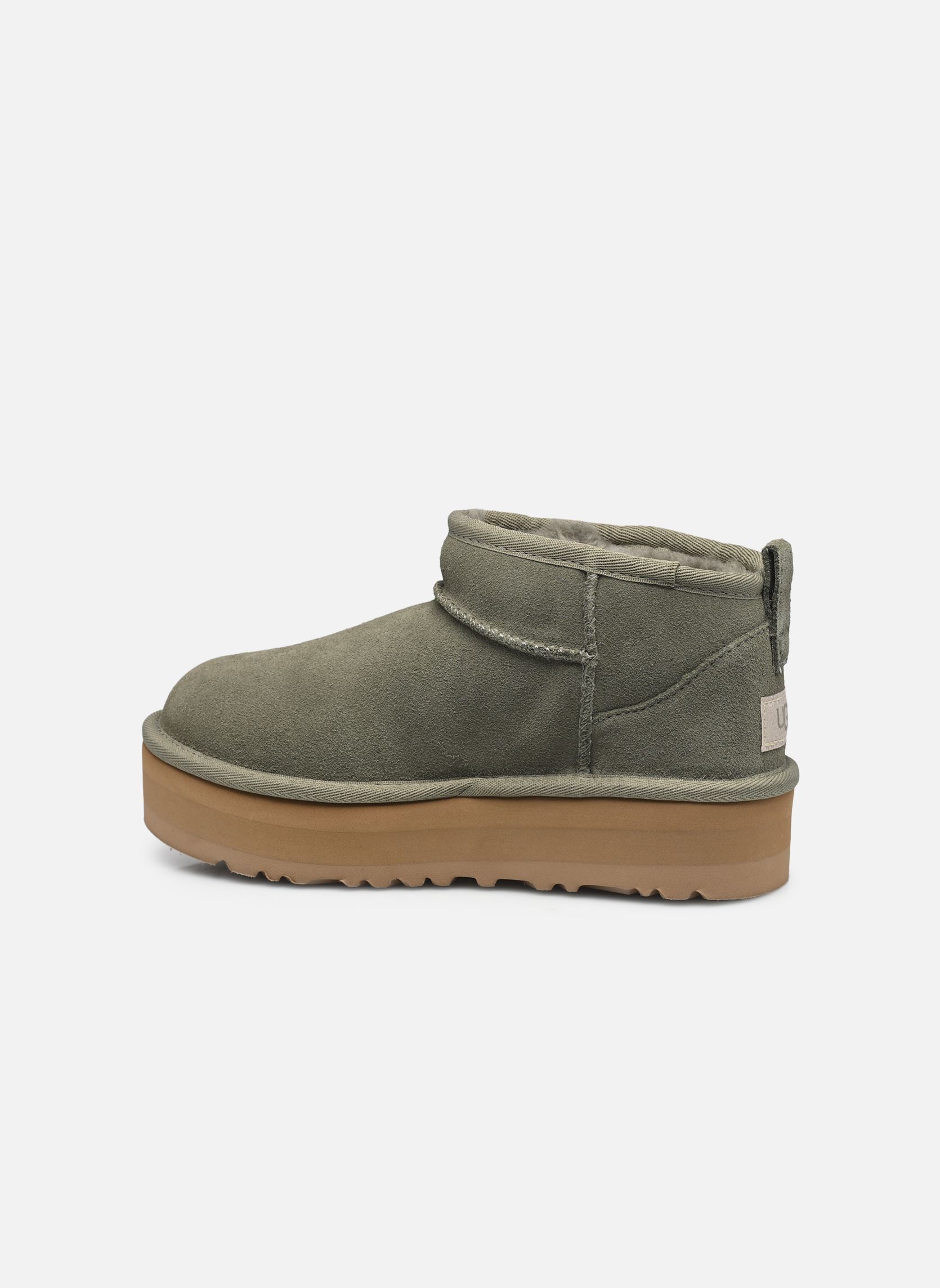 Bottes Kids' Classic Ultra Mini Platform fille vert UGG Bottes Kids' Classic Ultra Mini Platform fille vert MOSS GREEN