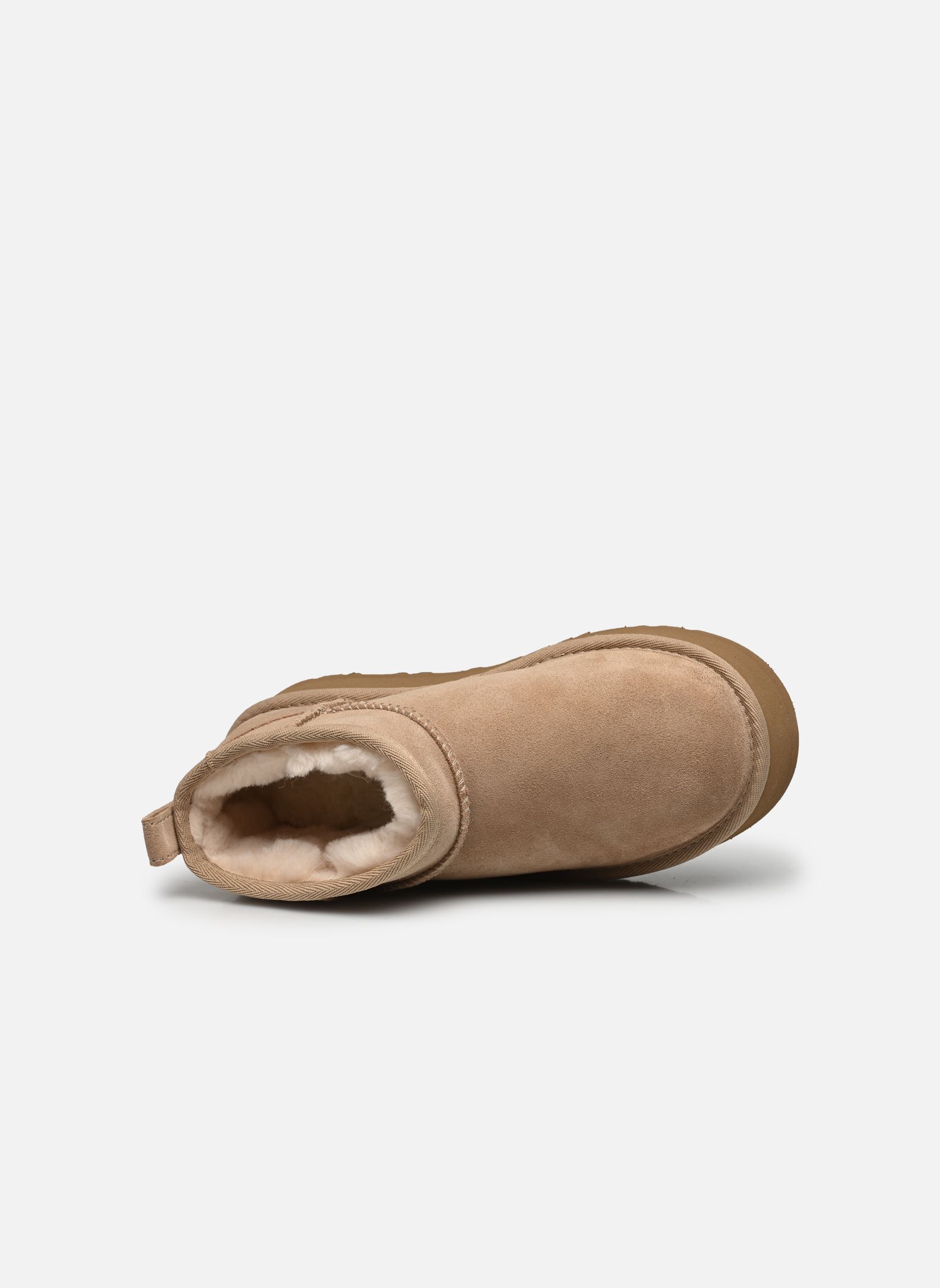 Bottes Classic Ultra Mini Platform fille beige UGG Bottes Classic Ultra Mini Platform fille beige SAND