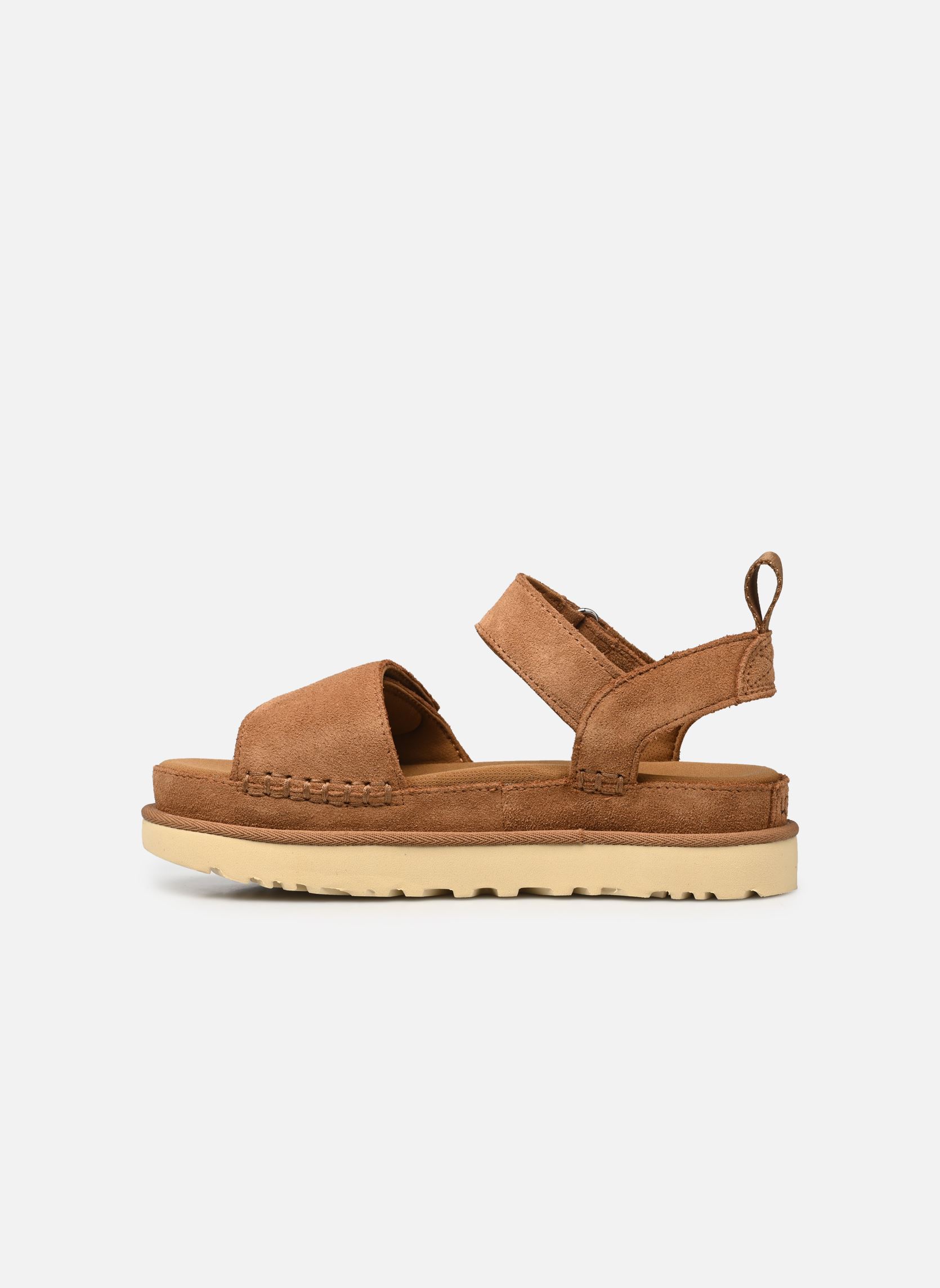 Sandales compensées et plateformes W Goldenstar femme marron UGG Sandales compensées et plateformes W Goldenstar femme marron CHESTNUT