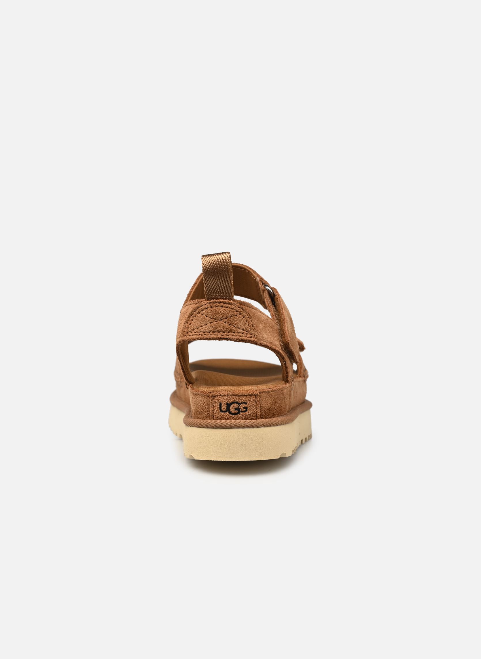 Sandales compensées et plateformes W Goldenstar femme marron UGG Sandales compensées et plateformes W Goldenstar femme marron CHESTNUT