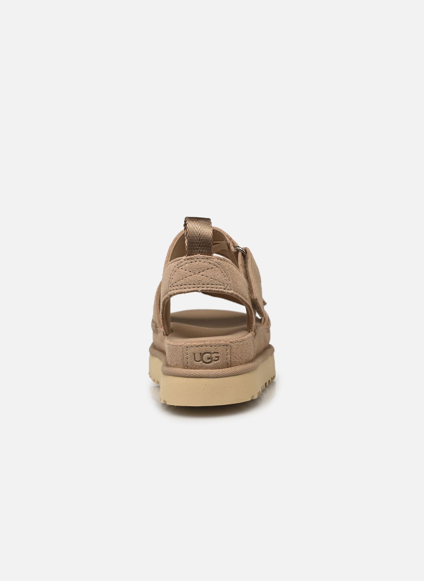 Sandalias y plataformas de cuña W Goldenstar mujer beige UGG Sandalias y plataformas de cuña W Goldenstar mujer beige SAND