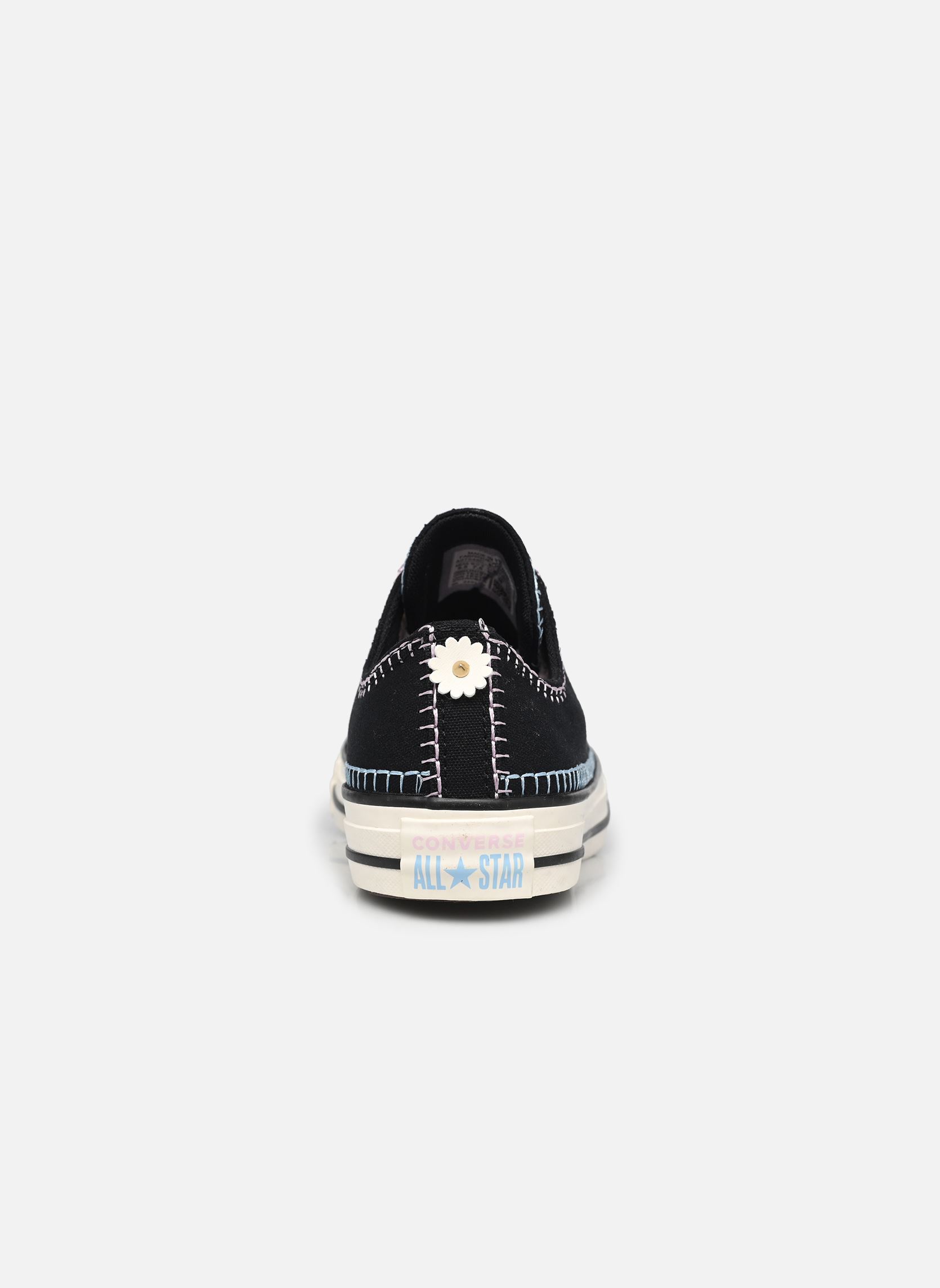 Baskets toile Chuck Taylor All Star Canvas Stitch Sich femme noir Converse Baskets toile Chuck Taylor All Star Canvas Stitch Sich femme noir BLACK