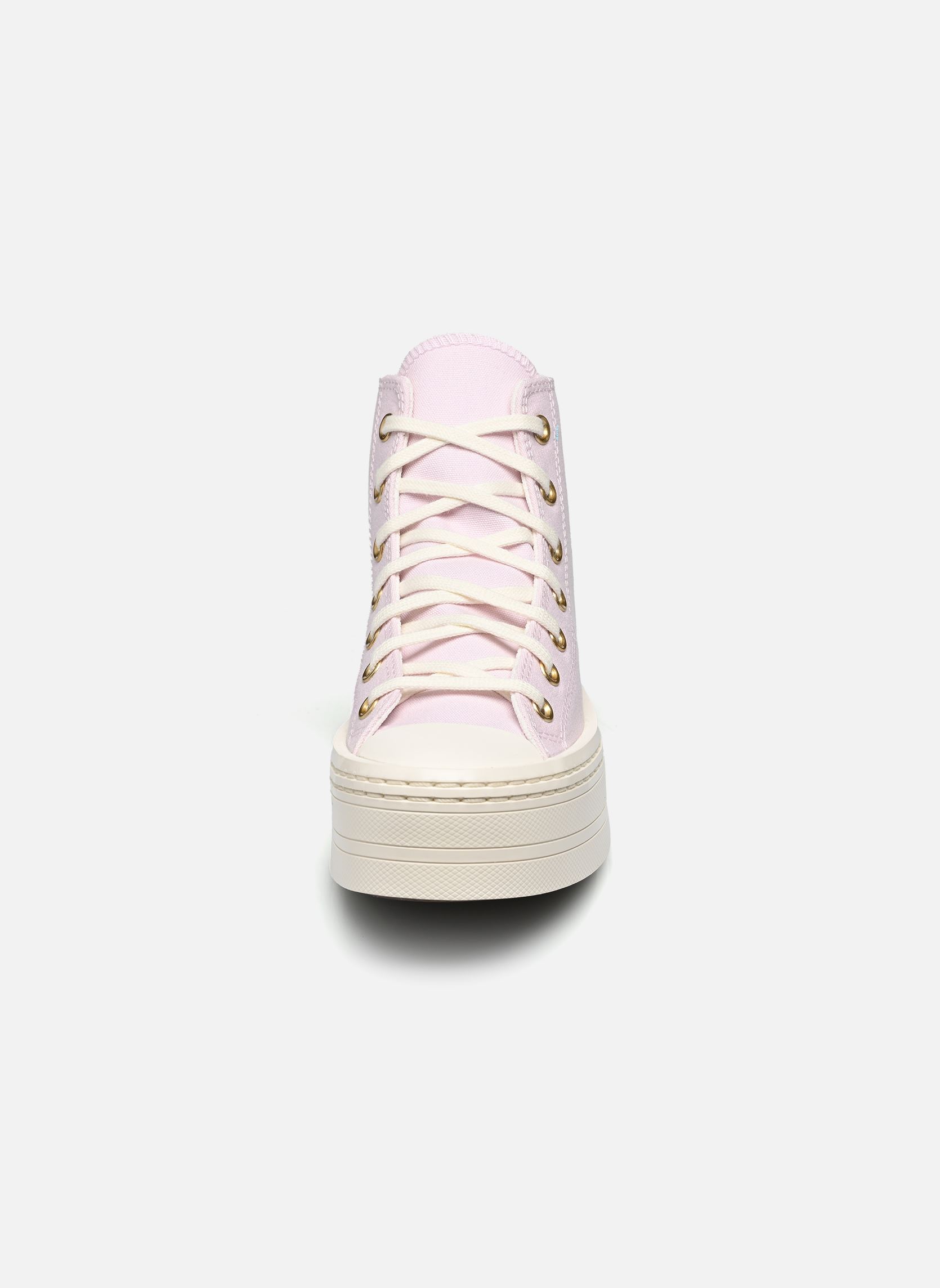 Baskets toile Chuck Taylor All Star Modern Lift Crafte femme violet Converse Baskets toile Chuck Taylor All Star Modern Lift Crafte femme violet DEEP LAVENDER