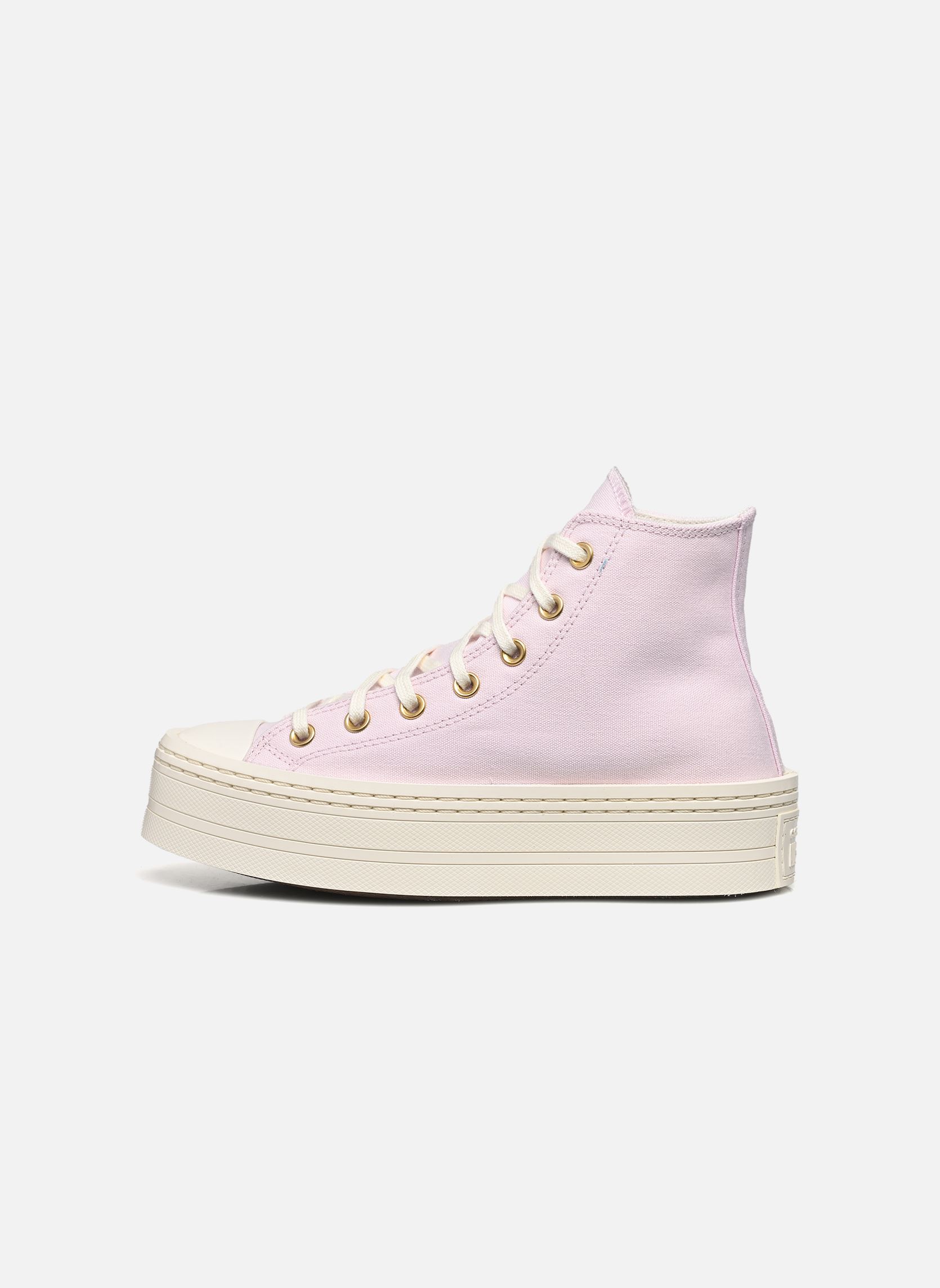 Baskets toile Chuck Taylor All Star Modern Lift Crafte femme violet Converse Baskets toile Chuck Taylor All Star Modern Lift Crafte femme violet DEEP LAVENDER