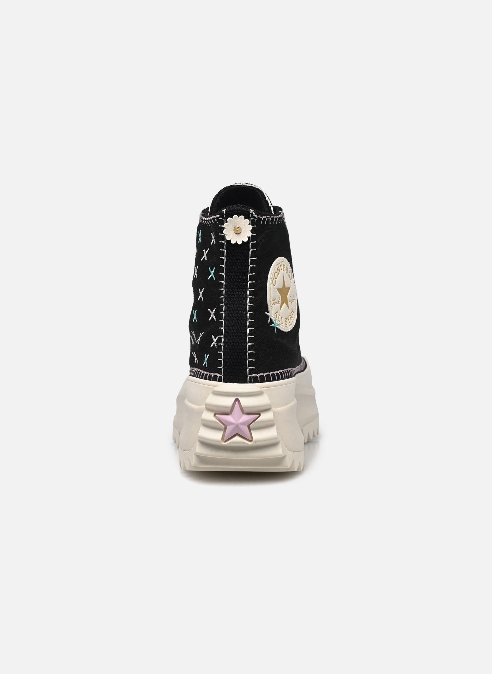 Print sneakers Run Star Hike Stitch Sich Hi dames zwart Converse Print sneakers Run Star Hike Stitch Sich Hi dames zwart BLACK