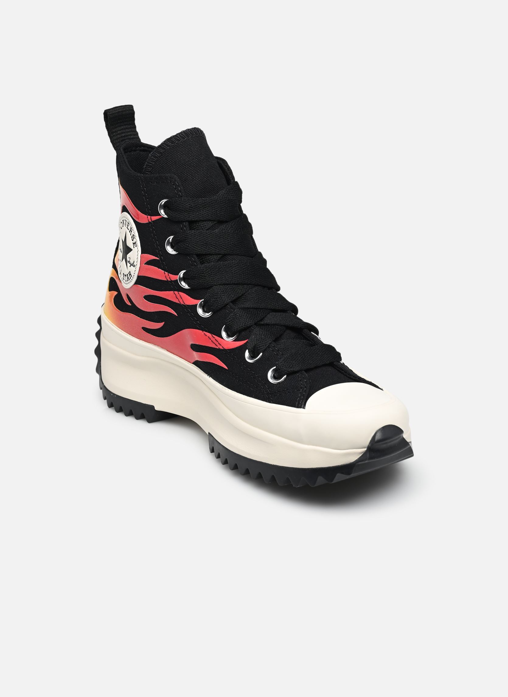 Baskets Converse Run Star Hike Flame Check Hi pour Femme - vue 1