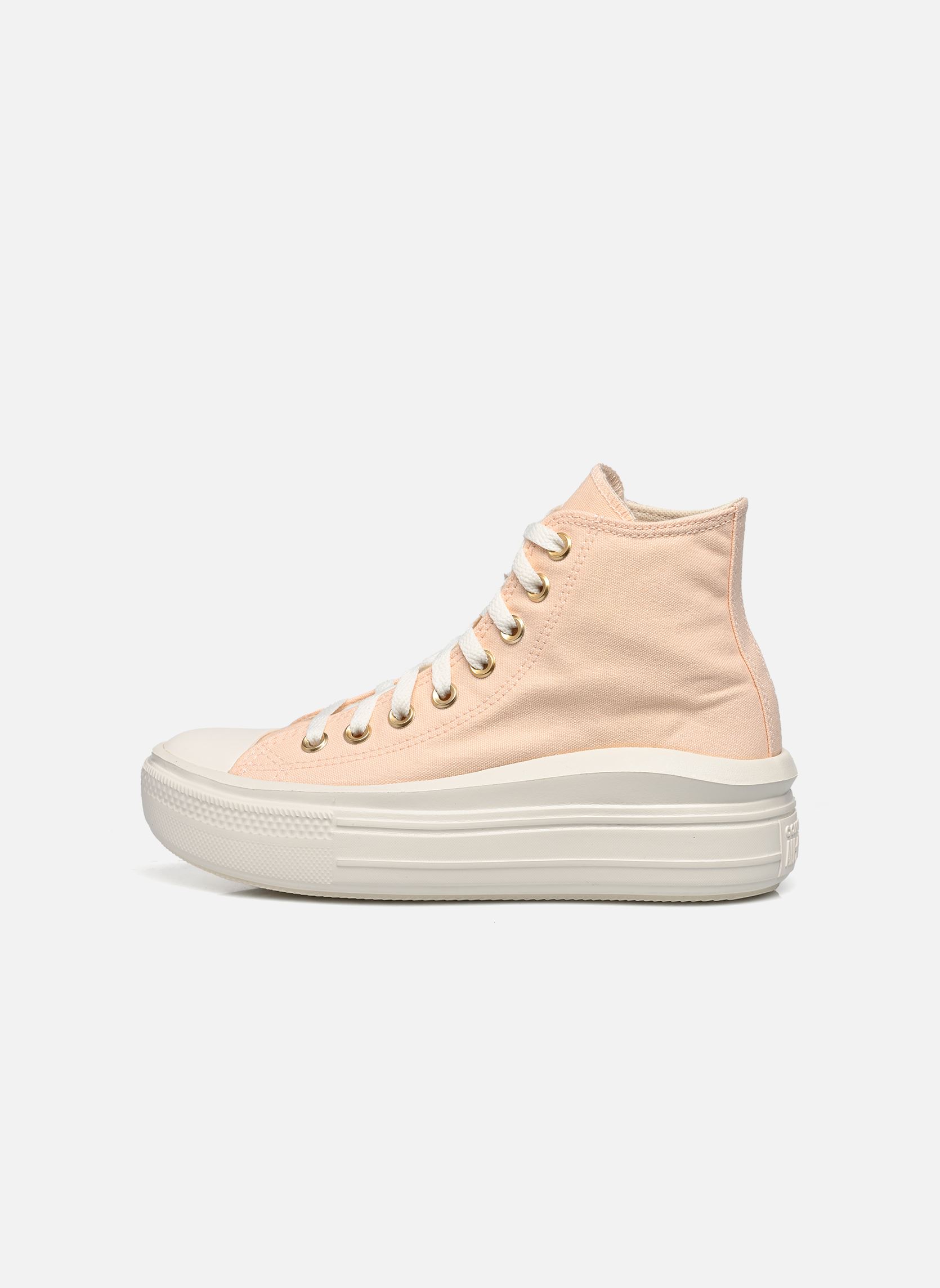 Baskets toile Chuck Taylor All Star Move Crafted Color femme rose Converse Baskets toile Chuck Taylor All Star Move Crafted Color femme rose PALE PINK