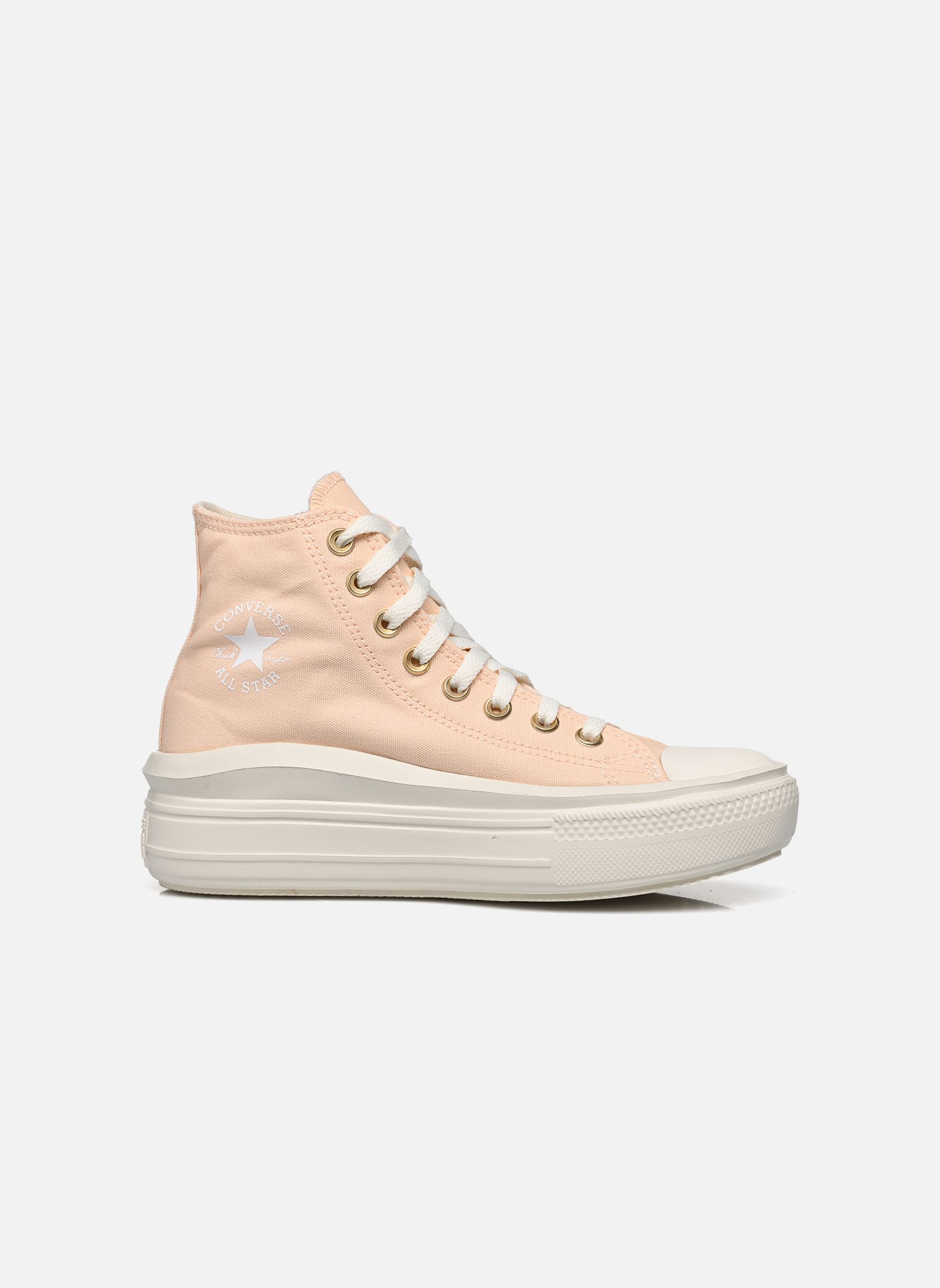 Baskets toile Chuck Taylor All Star Move Crafted Color femme rose Converse Baskets toile Chuck Taylor All Star Move Crafted Color femme rose PALE PINK