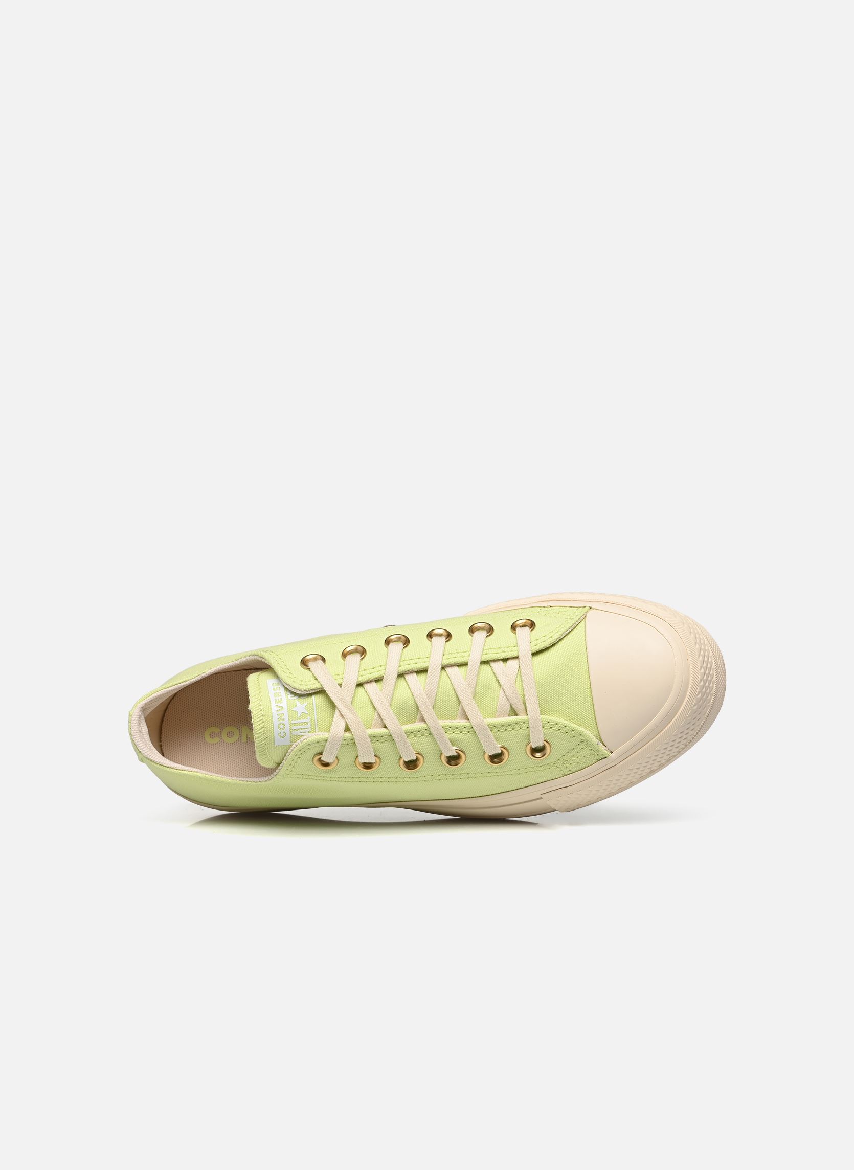 Baskets toile Chuck Taylor All Star Lift Canvas Crafte femme vert Converse Baskets toile Chuck Taylor All Star Lift Canvas Crafte femme vert PASTEL GREEN