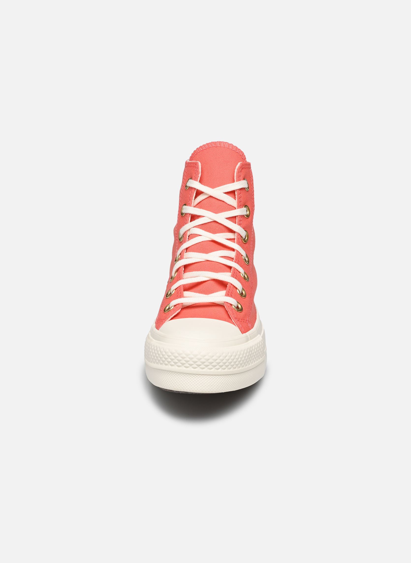 Baskets toile Chuck Taylor All Star Lift Canvas Crafte femme rose Converse Baskets toile Chuck Taylor All Star Lift Canvas Crafte femme rose RASPBERRY