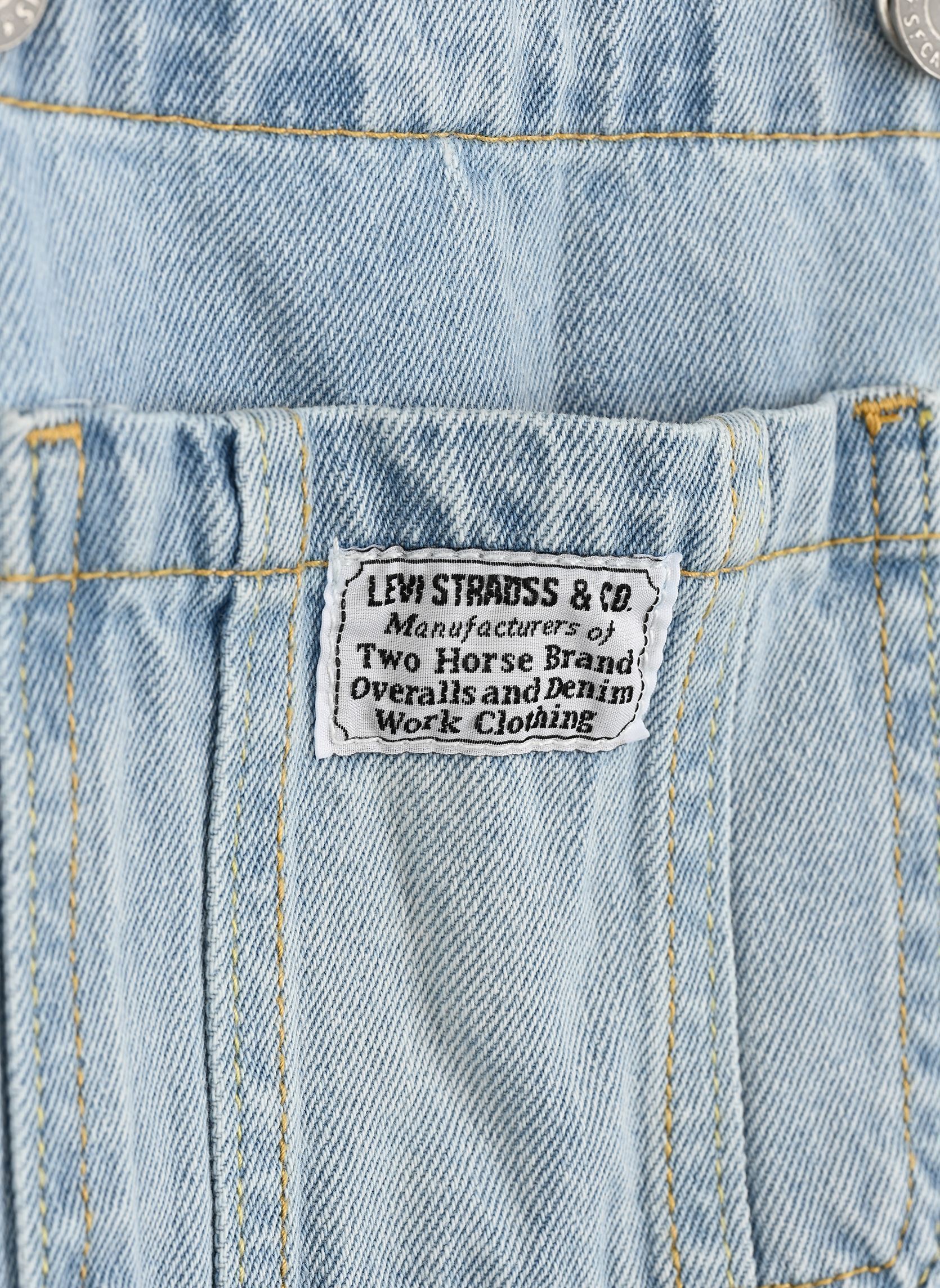 Salopettes Levi's Classic Denim Shortalls fille bleu Levi's Kids Salopettes Levi's Classic Denim Shortalls fille bleu Ever Afternoon