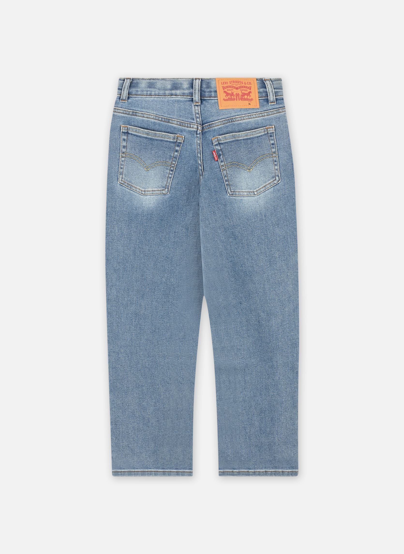 Jeans droits Levi's Stay Loose Tapered Fit Jeans garçon bleu Levi's Kids Jeans droits Levi's Stay Loose Tapered Fit Jeans garçon bleu GRAVY TRAIN NO DESTRUCTION