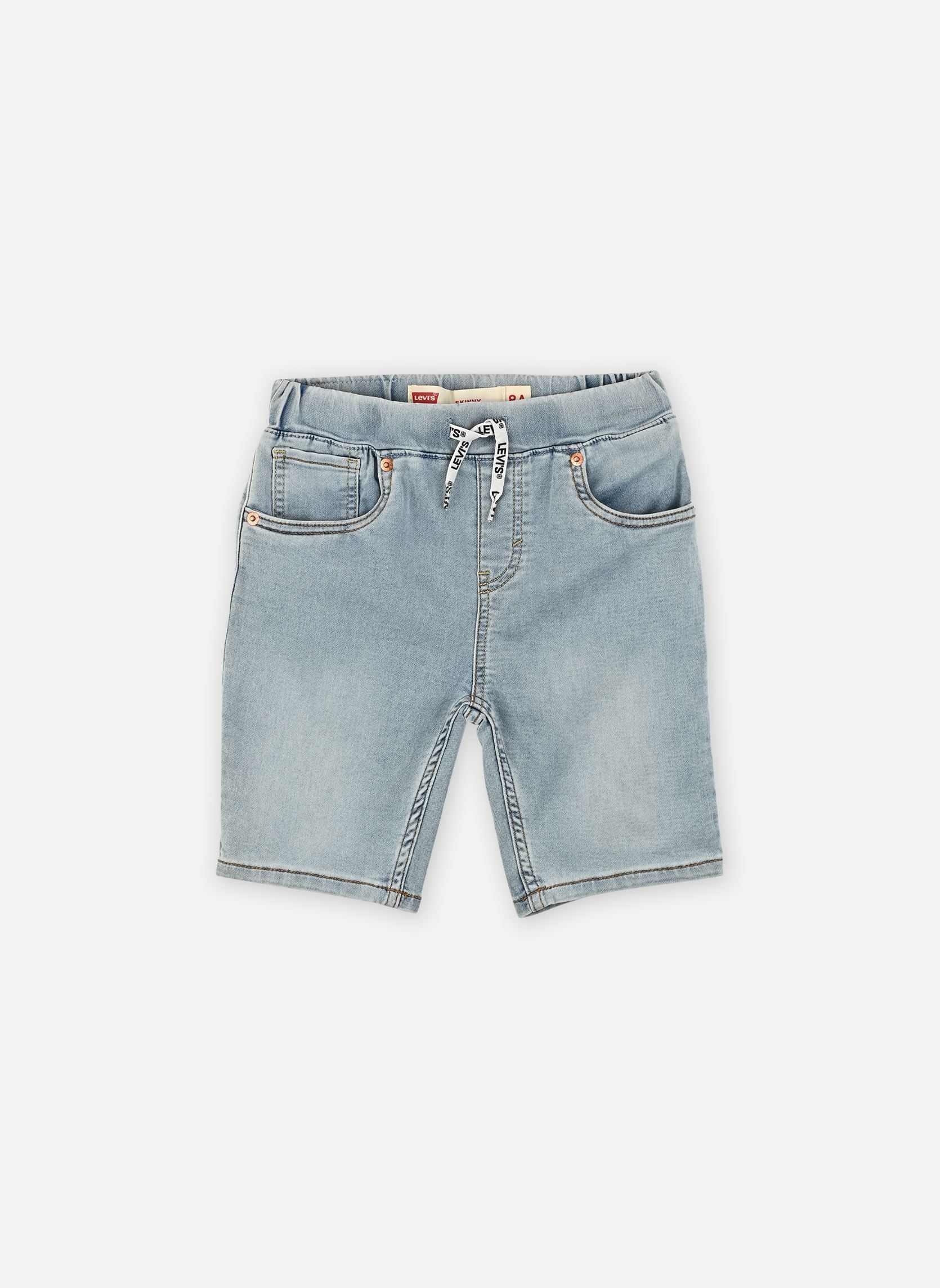 Short enfant Levis SKINNY PULL ON DOBBY SHORT - vue 3