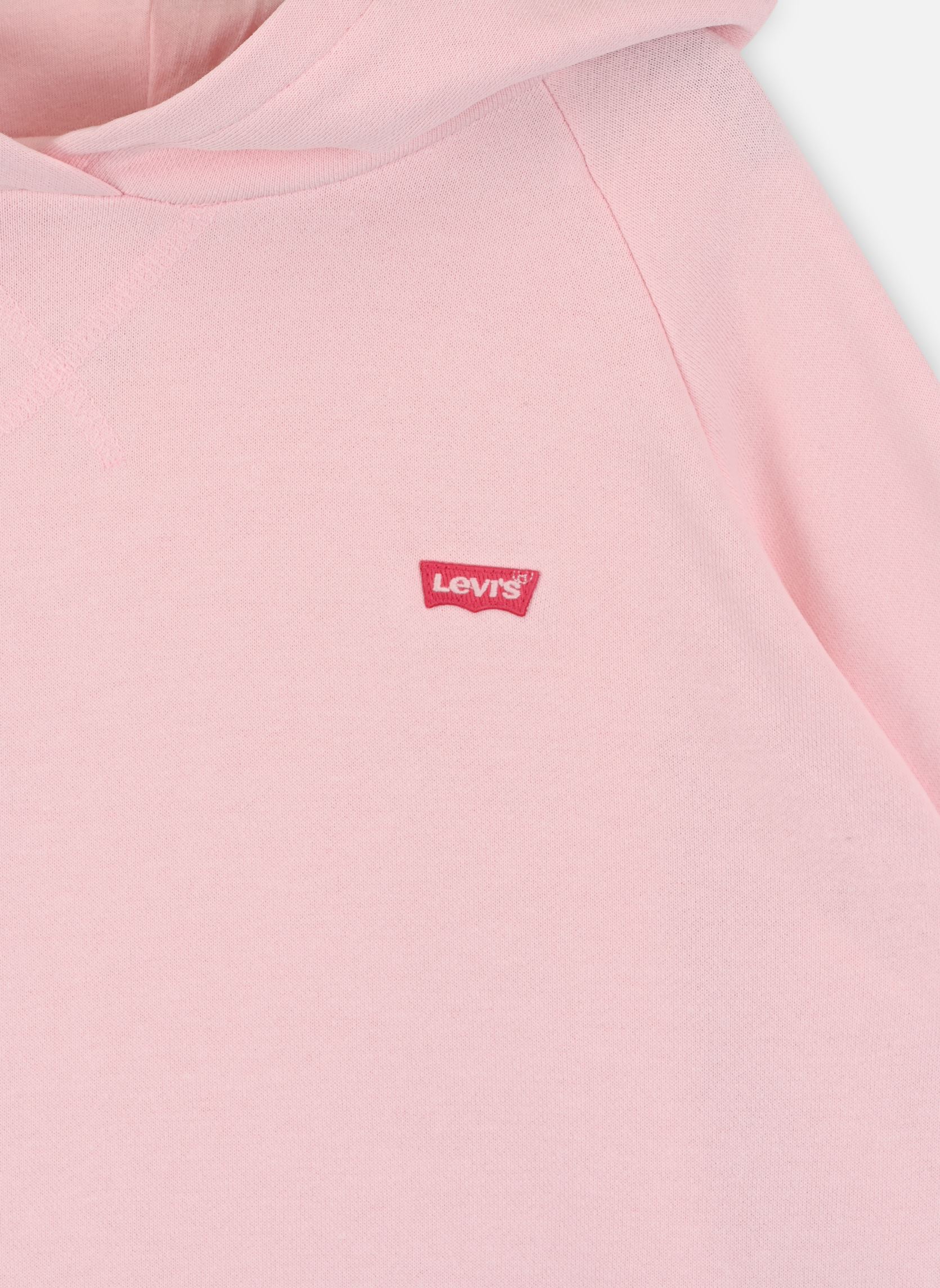 Kapuzenpullover Levi's Batwing Pullover Hoodie mädchen rosa Levi's Kids Kapuzenpullover Levi's Batwing Pullover Hoodie mädchen rosa Chalk Pink