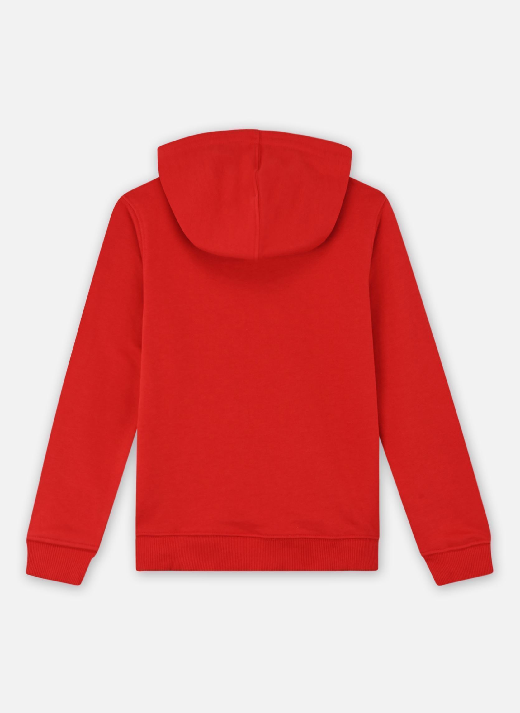 Felpe con cappuccio Levi's Mini Batwing Pullover Hoodie bambino rosso Levi's Kids Felpe con cappuccio Levi's Mini Batwing Pullover Hoodie bambino rosso Pompeian Red