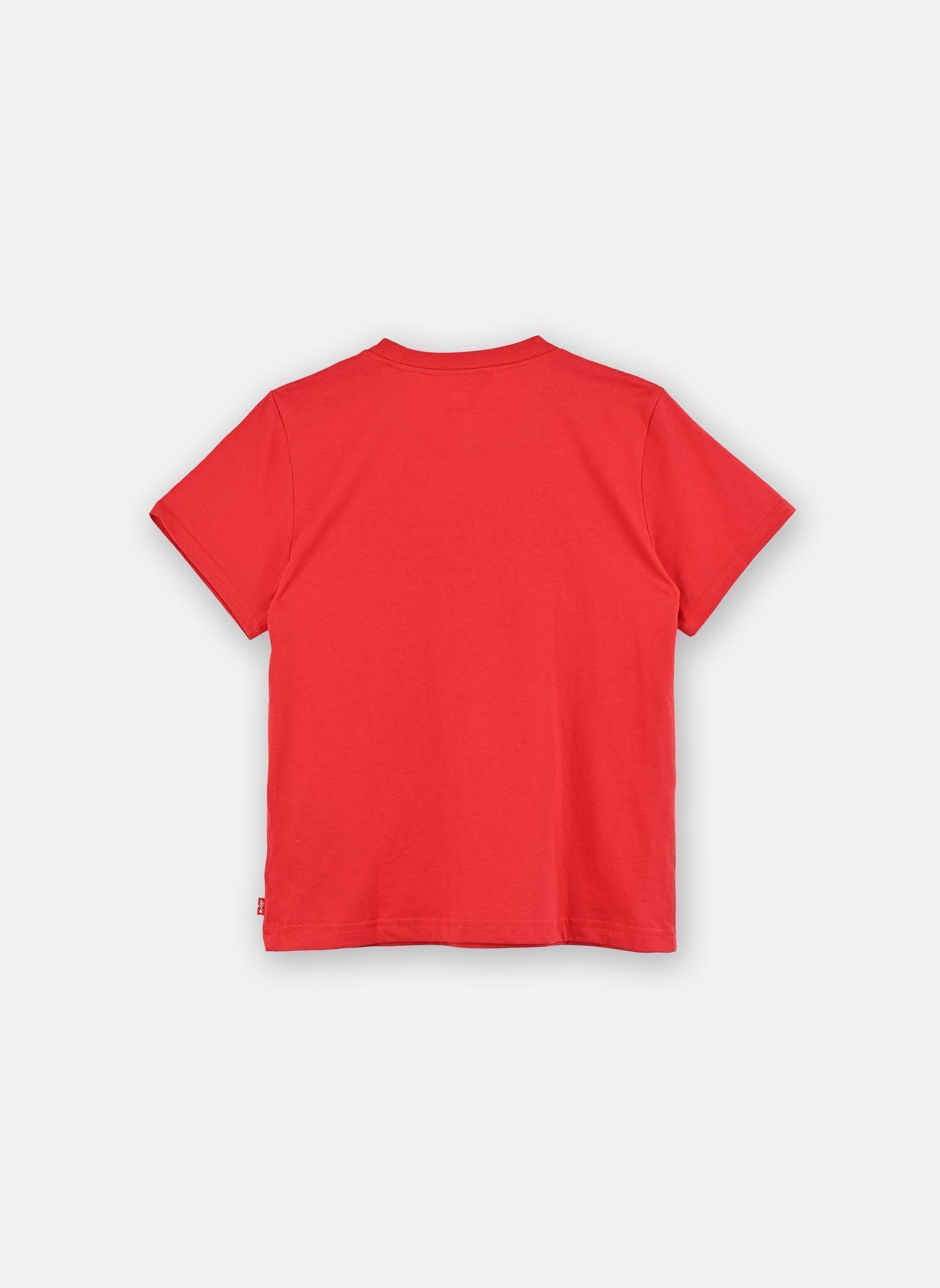 Kurzarm-T-Shirts Levi's Batwing Chest Hit jungen rot Levi's Kids Kurzarm-T-Shirts Levi's Batwing Chest Hit jungen rot URBAN RED